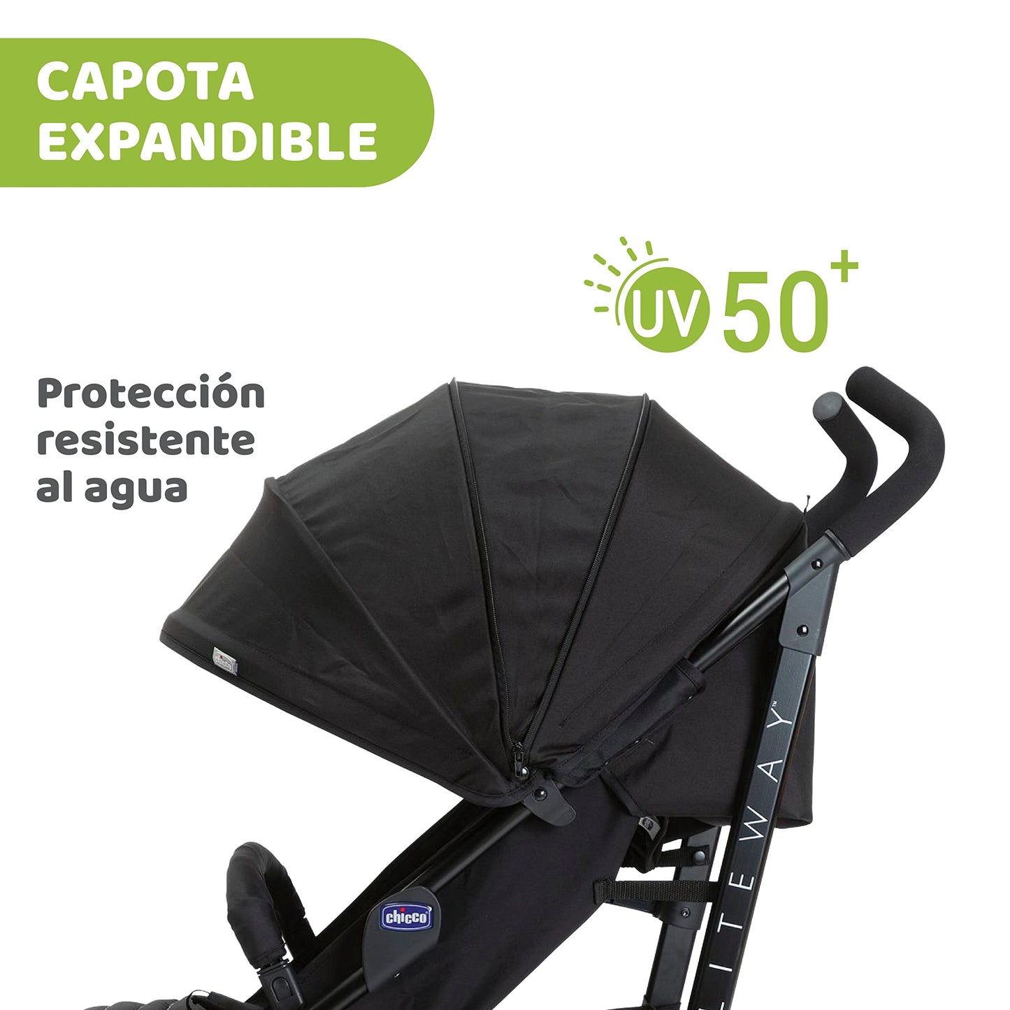 Chicco Carriola ligera LiteWay 4 Negra