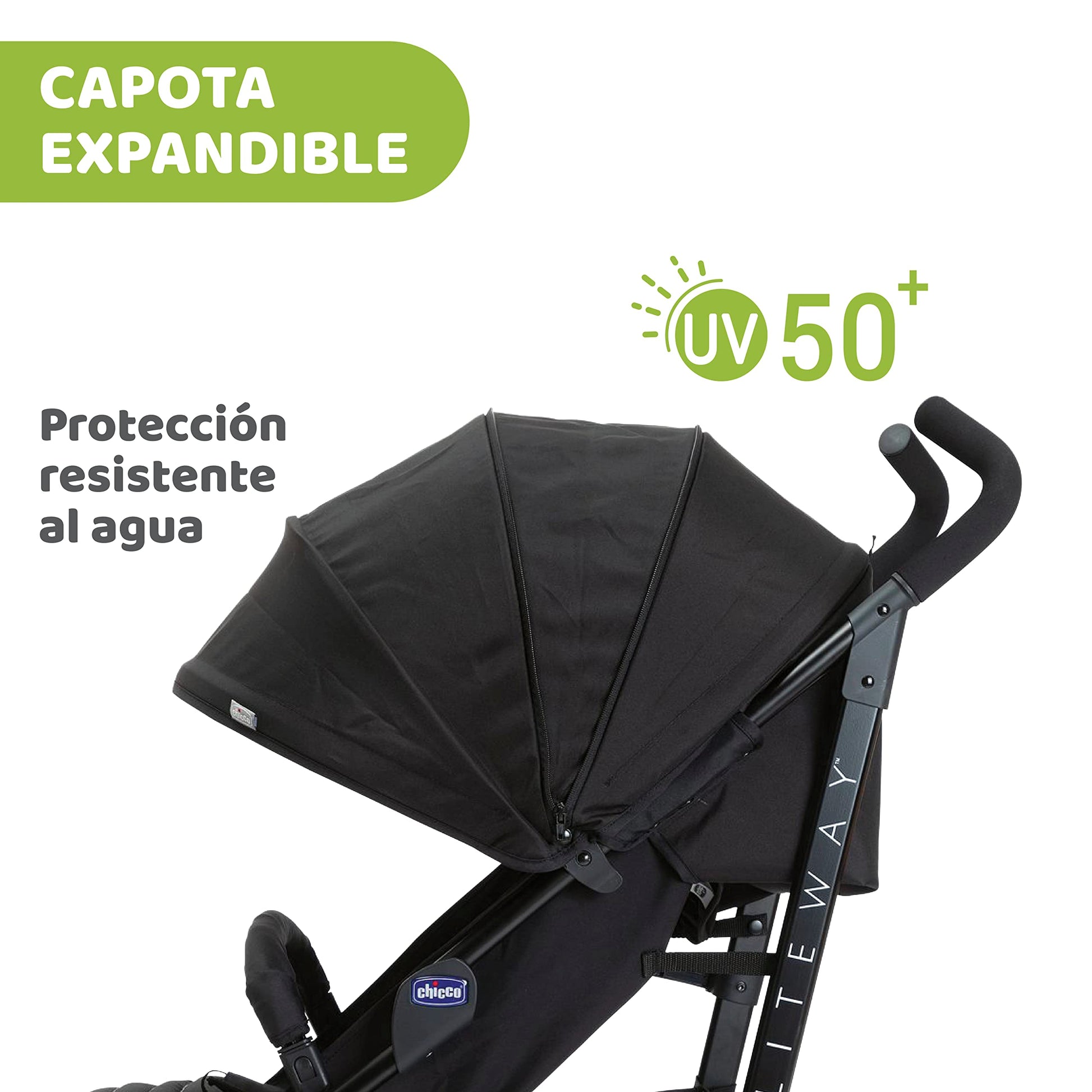 Chicco Carriola ligera LiteWay 4 Negra