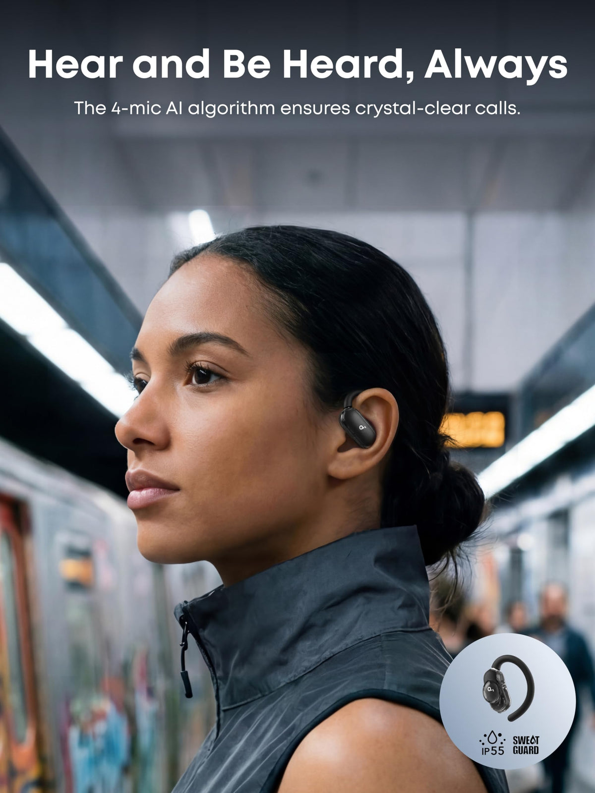 Audífonos de Oído Abierto Soundcore by Anker V40i