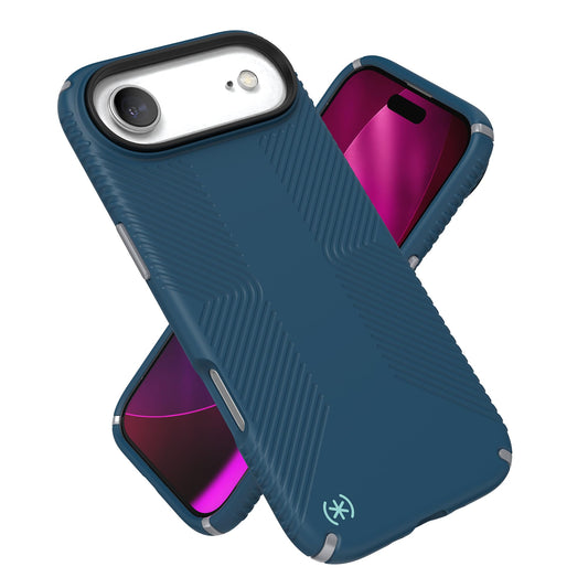 Funda Protectora delgada Speck PRESIDIO2 Azul Oscuro compatible con MagSafe para iPhone 17 Air