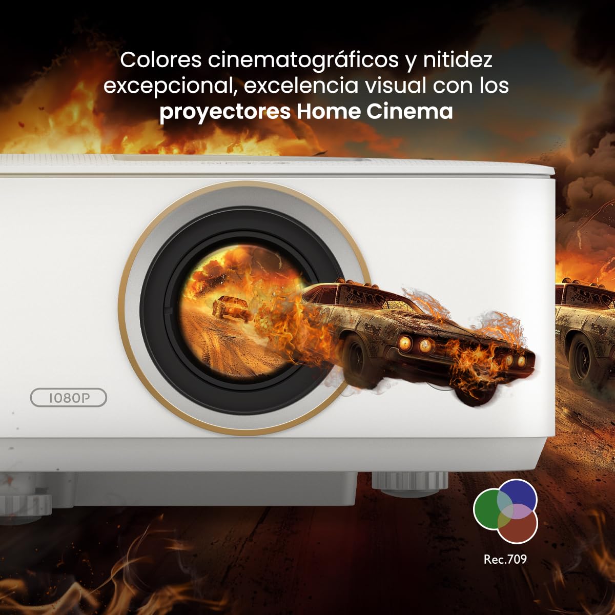 BenQ Proyector Gamer TH685i Full HD (1920x1080) HDMI AndroidTV