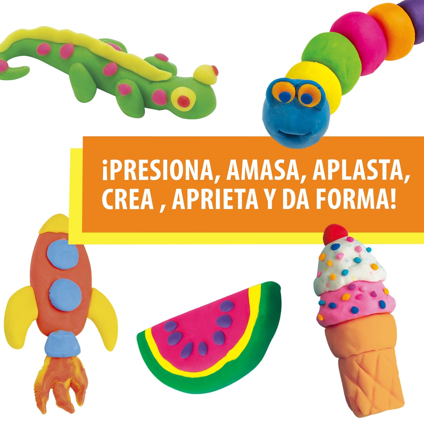 Set Masa Modelable Play-Doh Mega Pack Multicolor No Tóxico 36 Latas (3oz cada una)