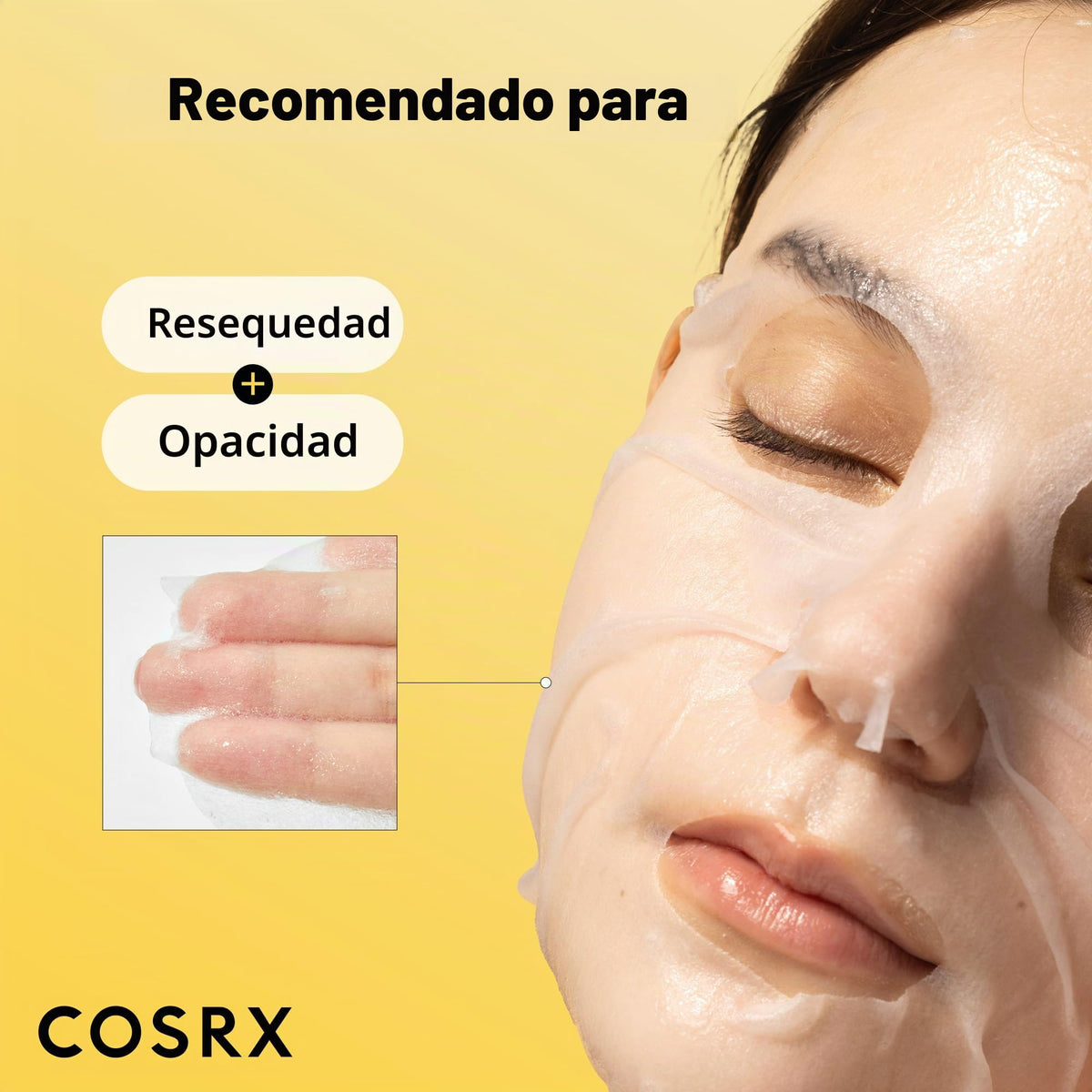 COSRX Máscara avanzada de caracol Mucin con hoja de alimentación de 10 hojas, 35.000 ppm de filtro de secreción de caracol | Cuidado de la piel coreana, hidratante, hidratante