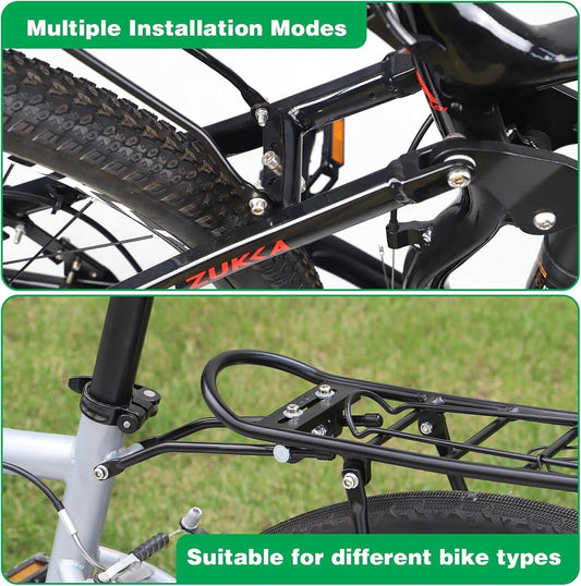 Colgador trasero para bicicleta