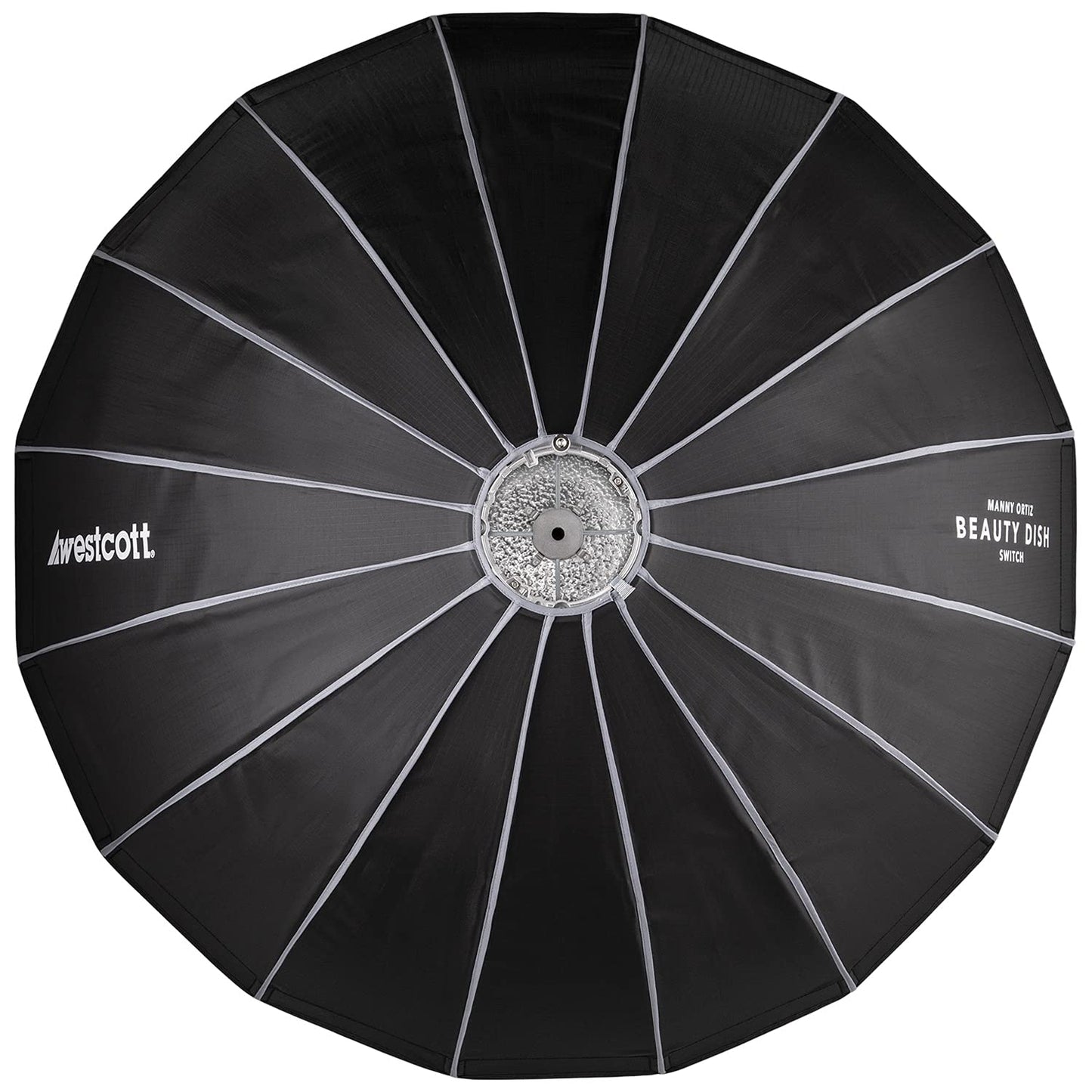 Westcott Beauty - Interruptor para platos de belleza (36 pulgadas, interior blanco)