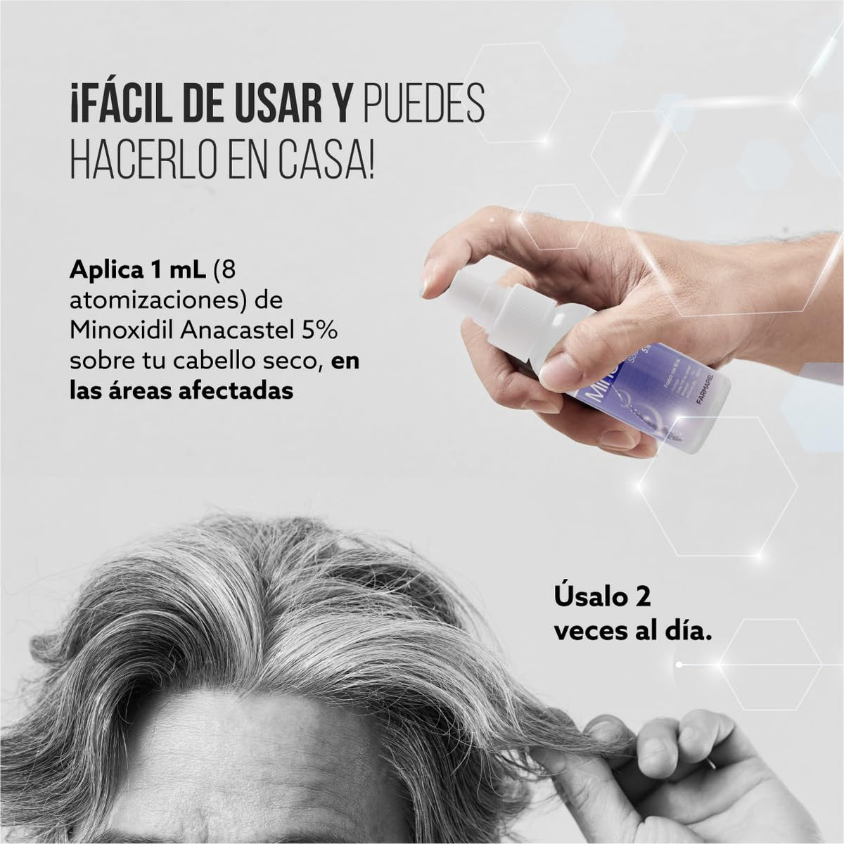 Spray Anticaída Anacastel Minoxidil 5% 60ml