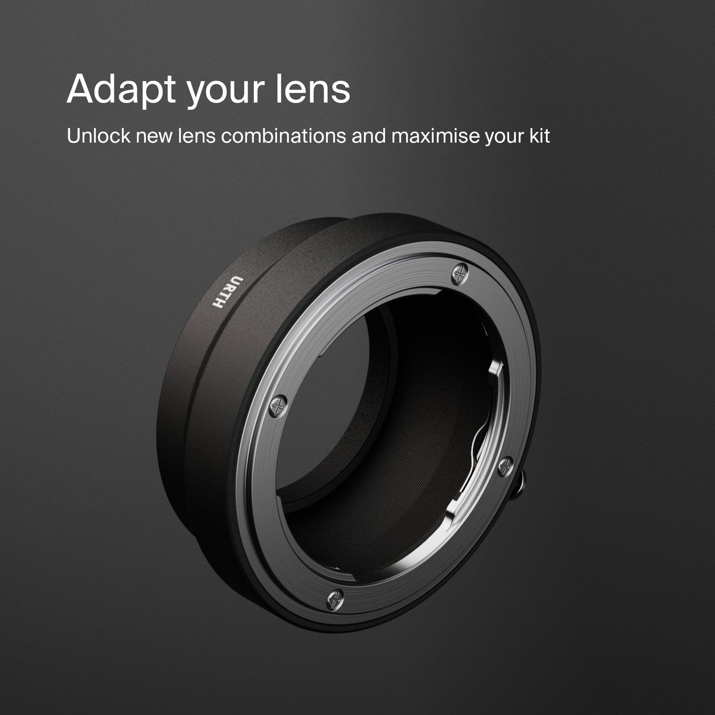 Urth - Adaptador de Objetivo Compatible con Objetivos Sony A (Minolta AF) y cuerpos de cбmara Fujifilm X