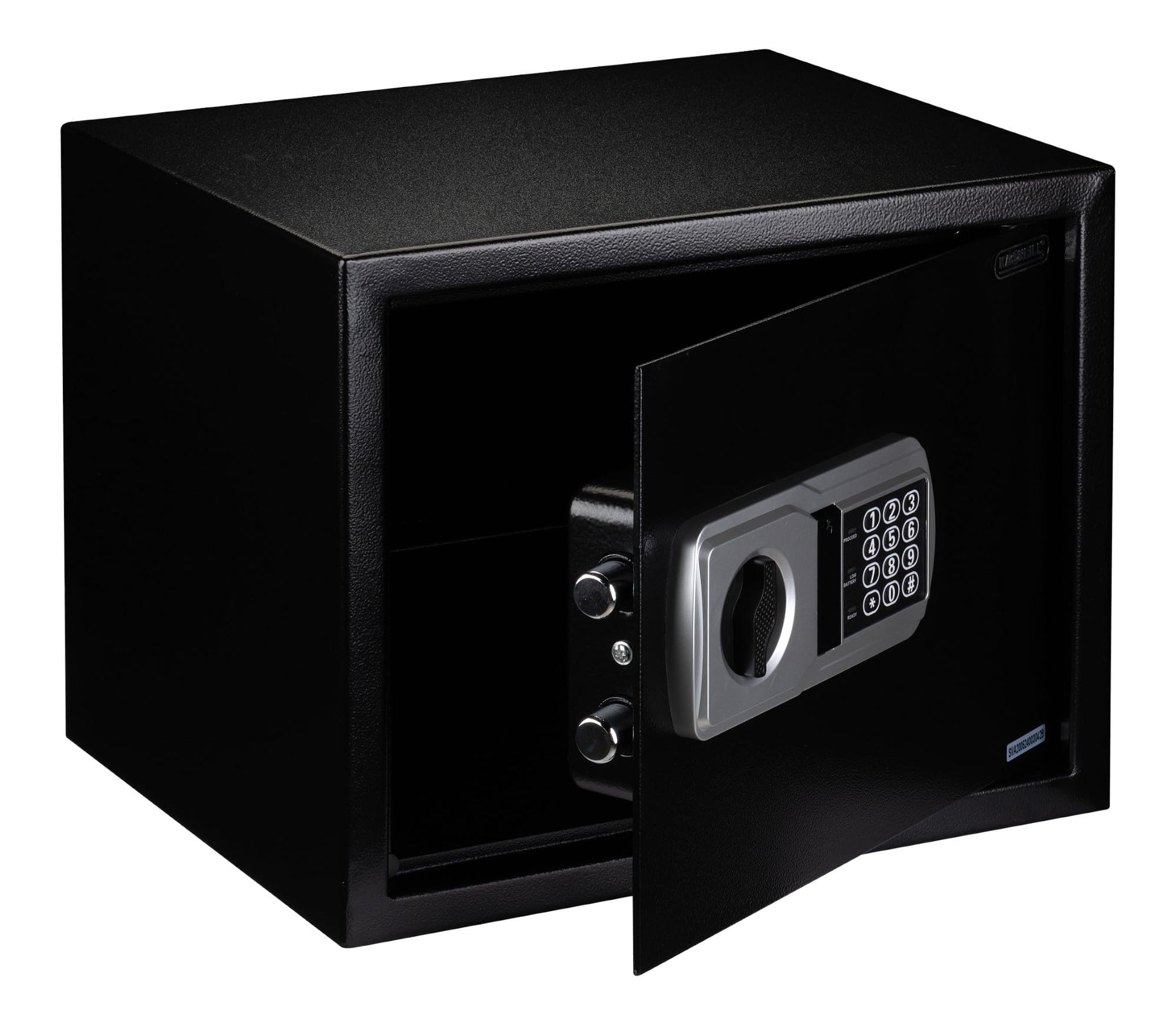 Caja Fuerte Digital Grande Modelo CF04 30x38x30 cm, Cierre Electrónico con Teclado y Llave de Emergencia caja fuerte para casa