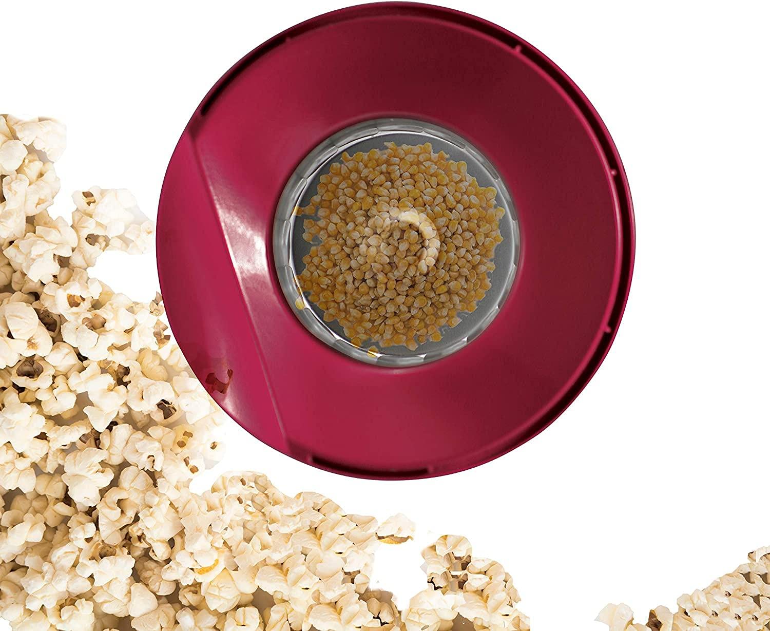 Máquina de Palomitas Taurus Pop N´Corn Blanco Saludable Sin Aceite