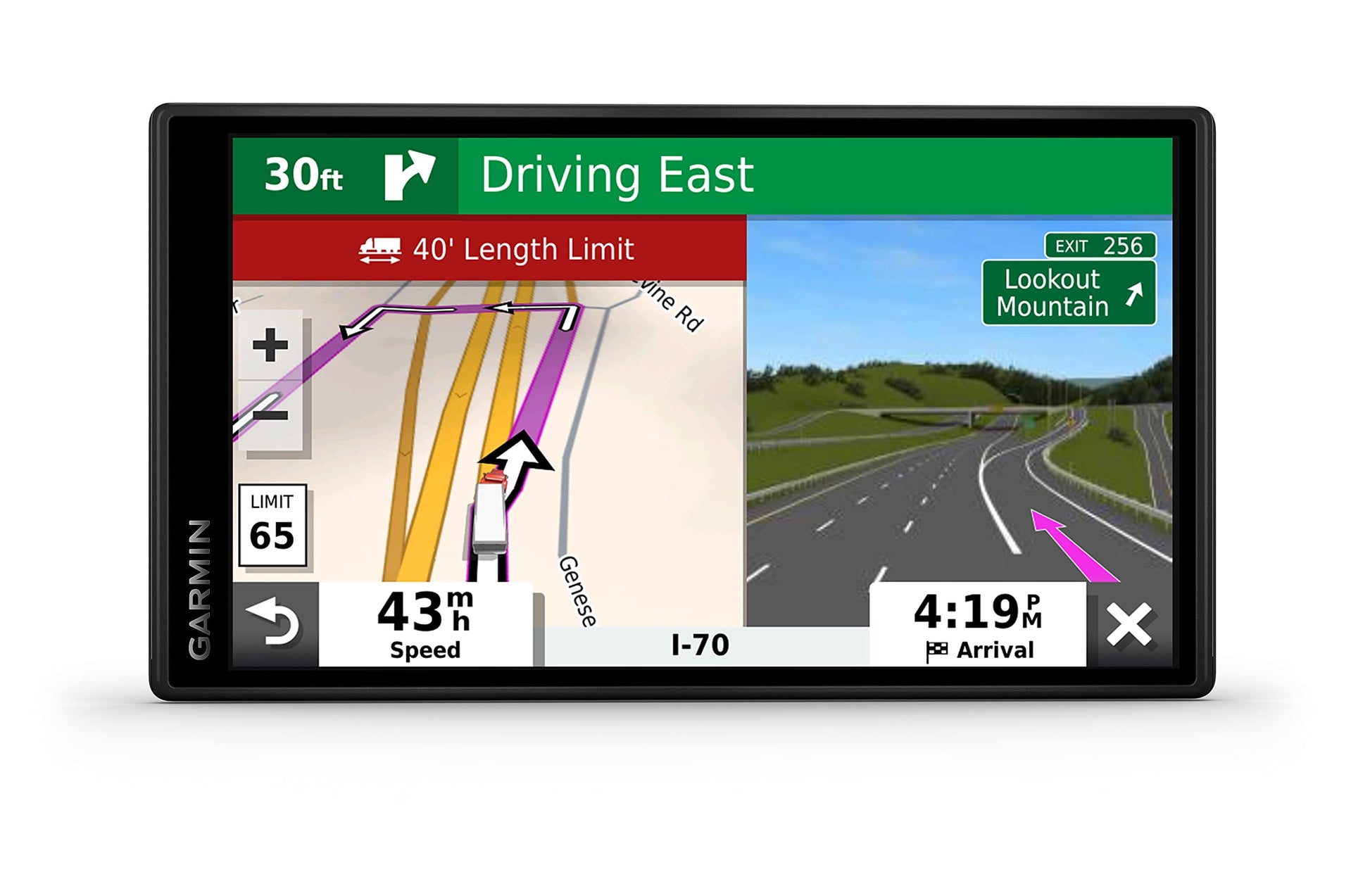 Garmin Dezl OTR500, navegador GPS de camión de 5.5 Pulgadas, enrutamiento Personalizado de Camiones y guía de Carga a Muelle, 010-02603-00