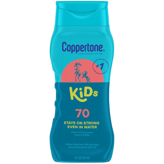 Protector Solar para Niños Coppertone Resistente al Agua SPF 70 8 oz