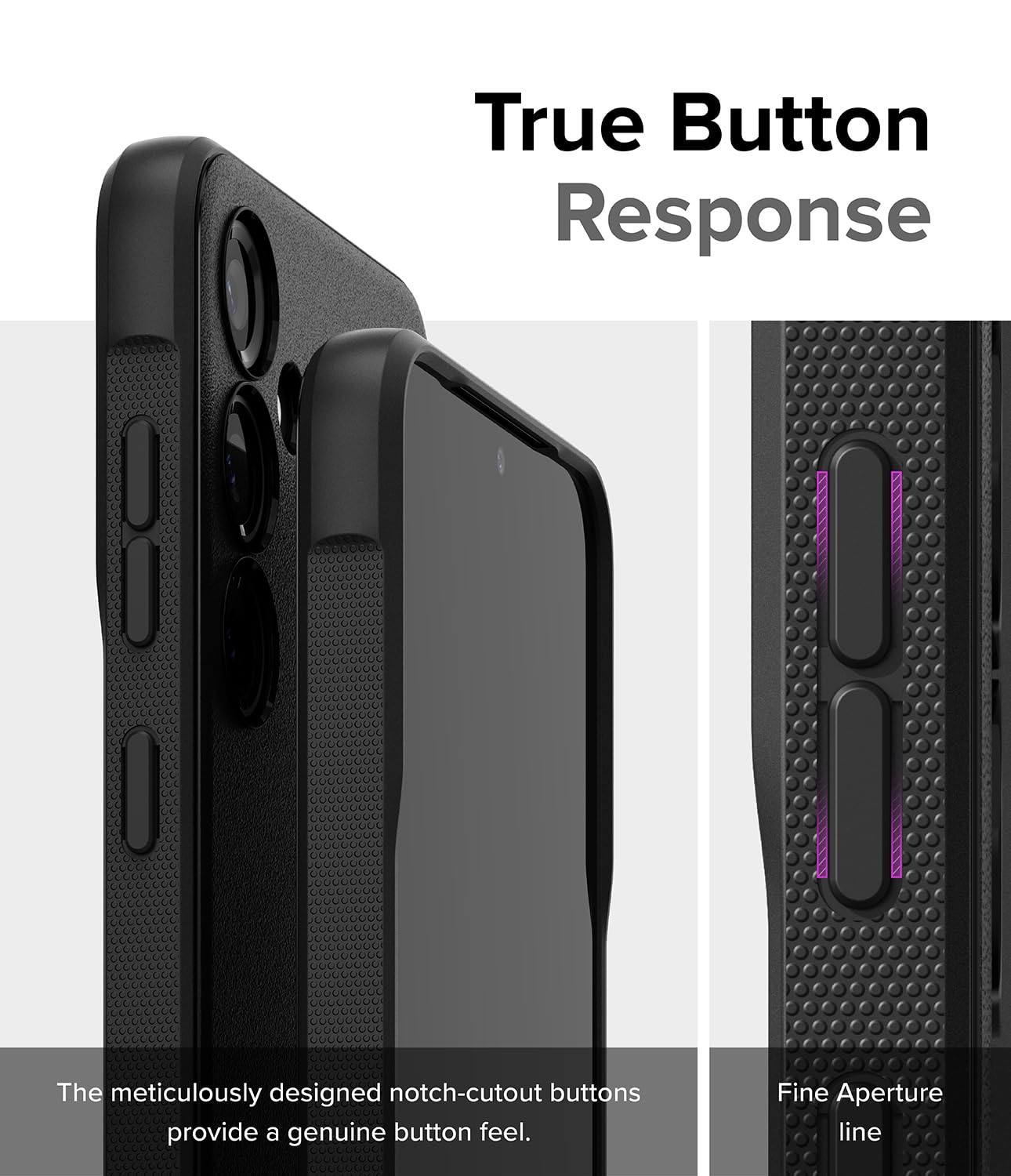 Funda Samsung Galaxy S24 Ringke Onyx Negro Antideslizante Antihuellas