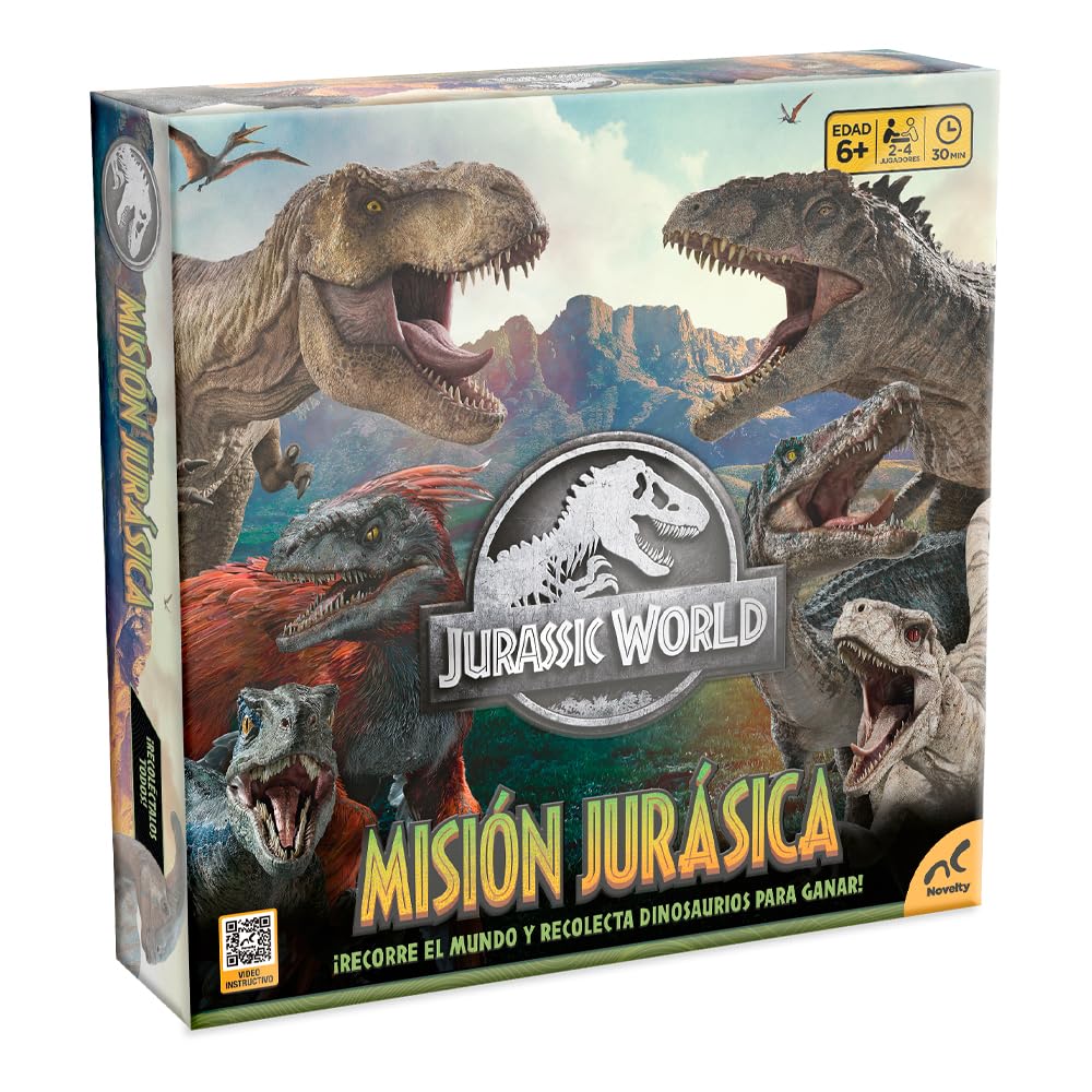Juego de Mesa Novelty Corp Dino Expedición Jurassic World Dom