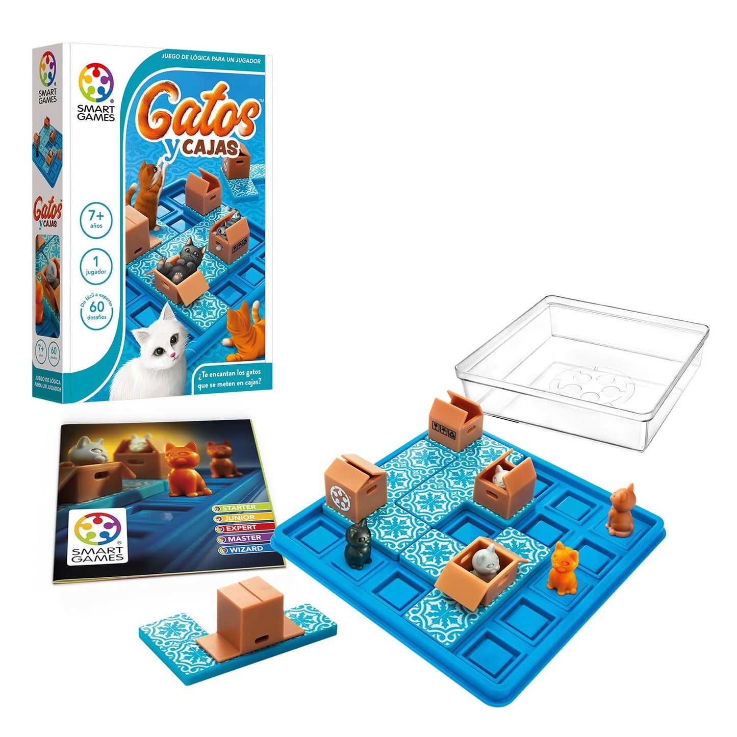 Juego de Lógica Smart Games Gatos y Cajas