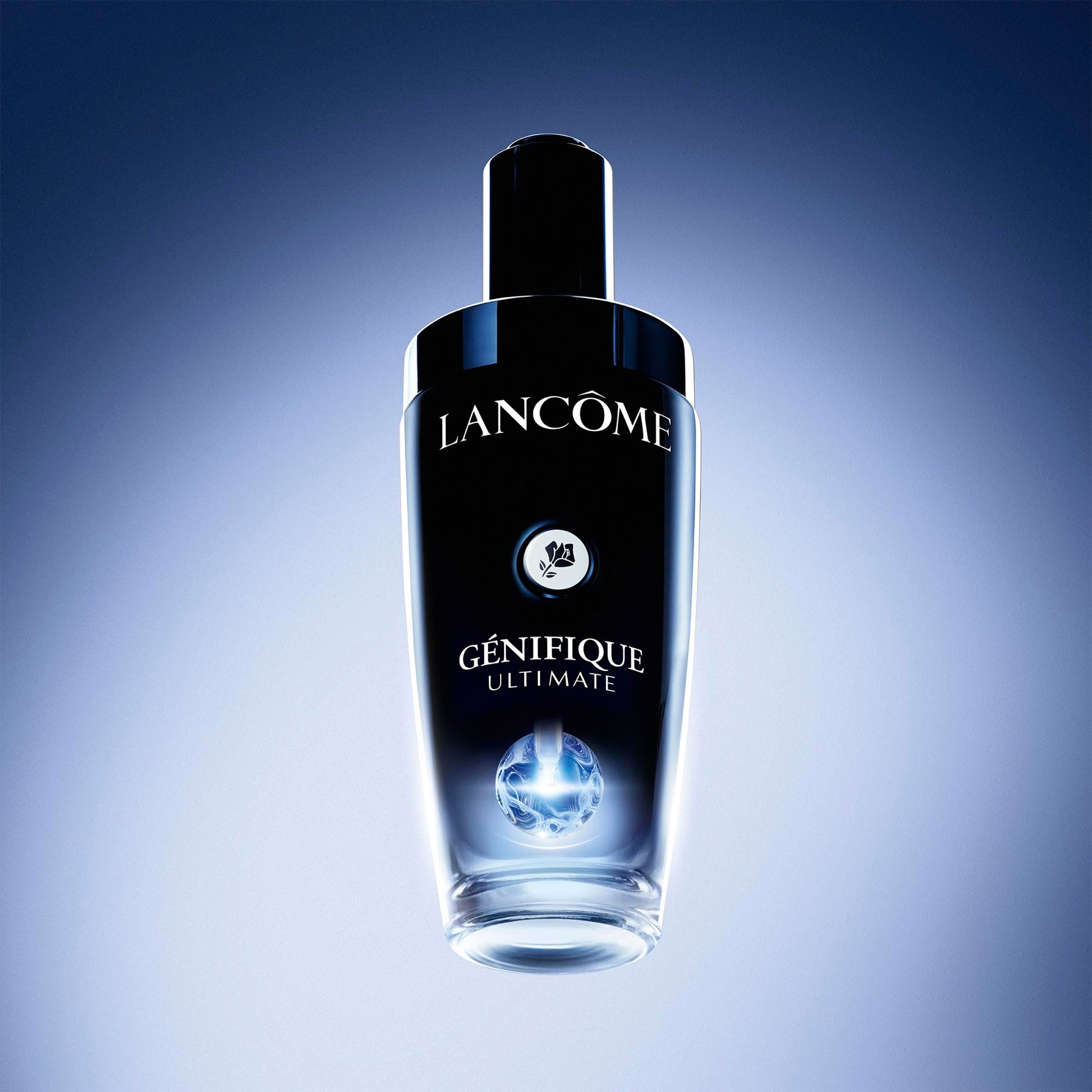 Lancôme, Génifique Ultimate, Suero Facial Reparador Anti Signos de la Edad, Piel Visiblemente Reparada, Con Ácido Hialurónico, Beta Glucano y Extracto de Regaliz, 50 ml