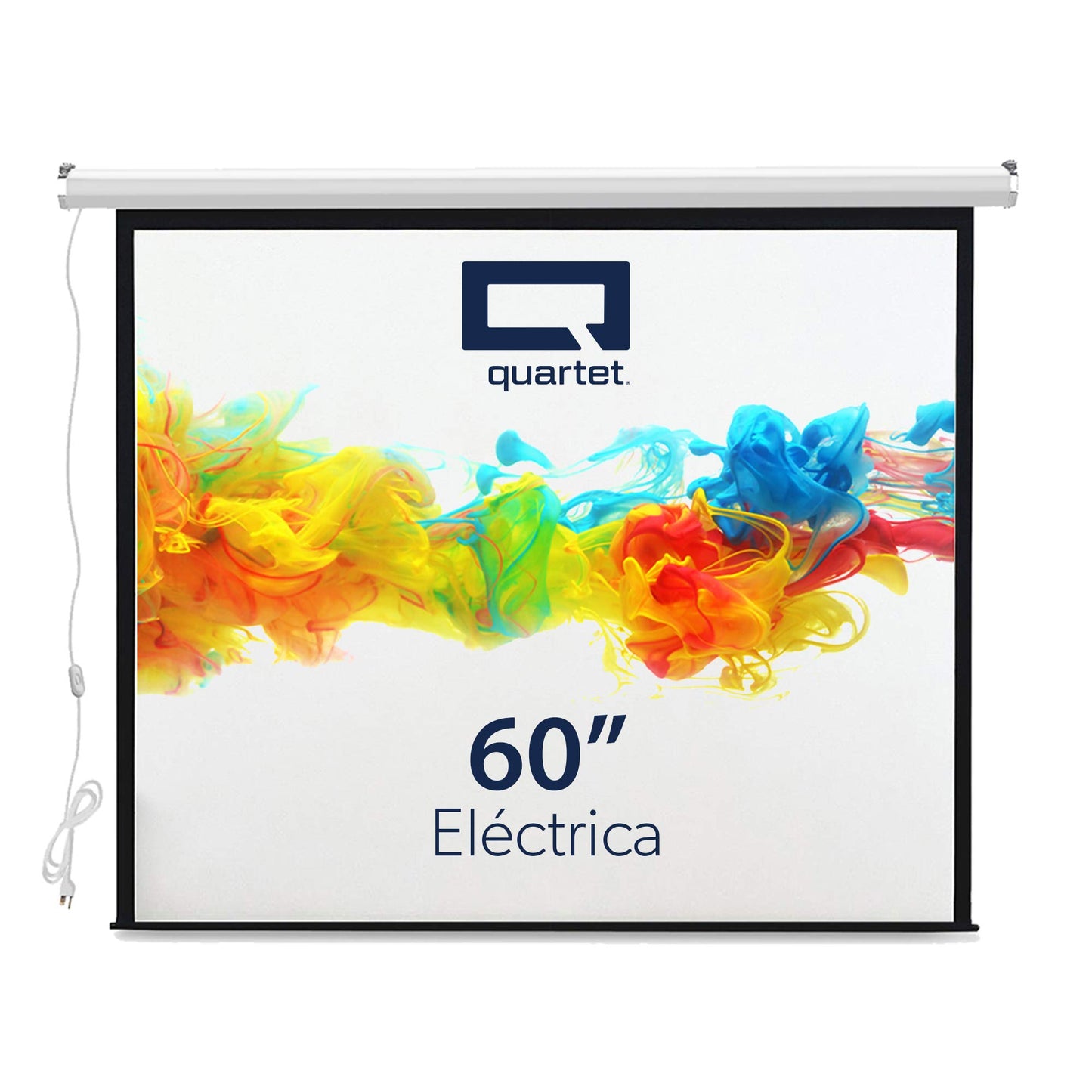 Quartet Pantalla de Proyección Electrica 60" P3967