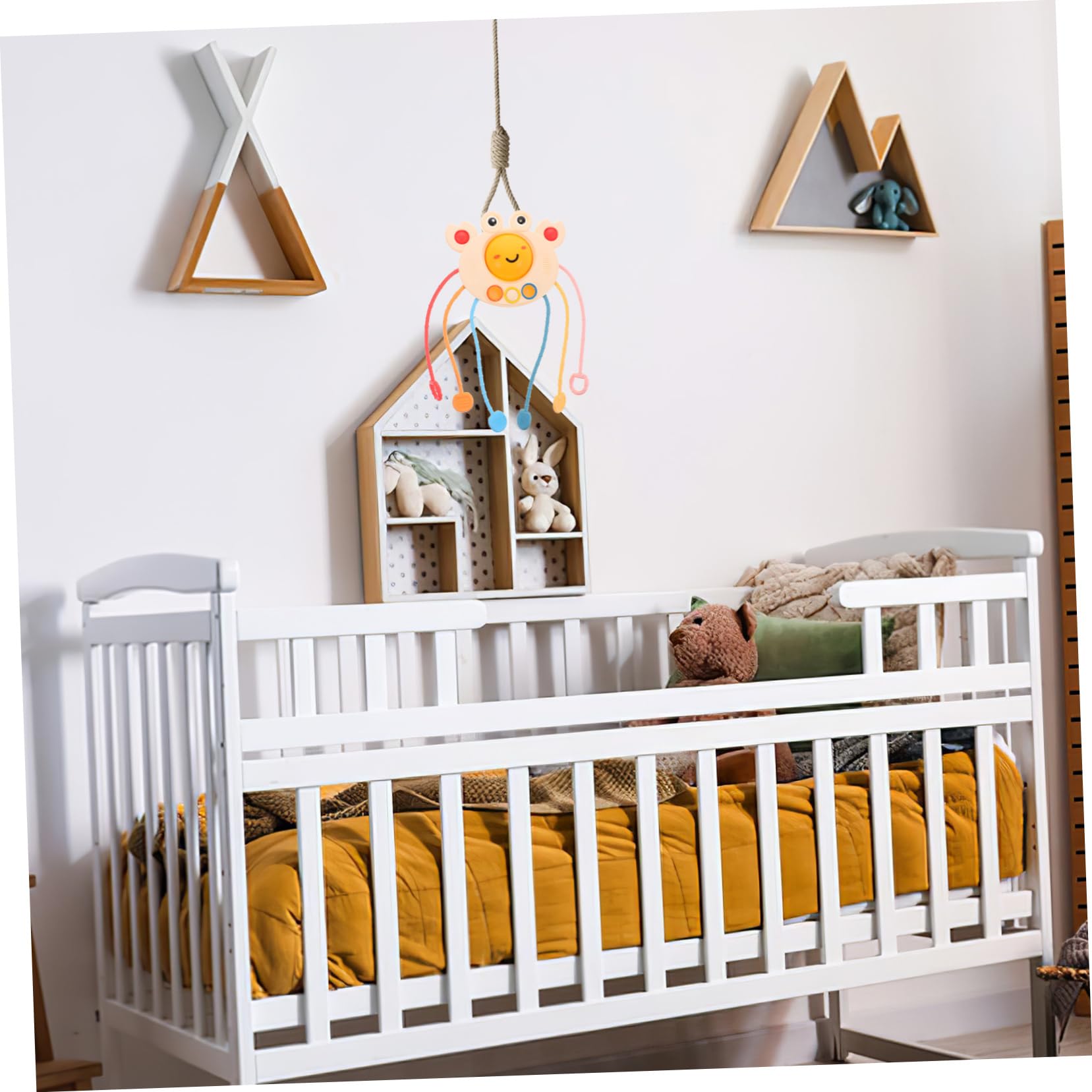 Juguete Sensorial Wakauto Cangrejo Montessori para Bebés Desarrollo de Habilidades y Coordinación Mano