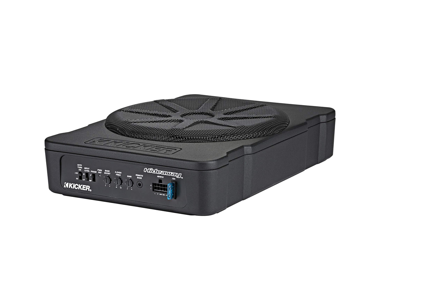 Kicker 51HS10 Hideaway - Subwoofer compacto de 10 pulgadas