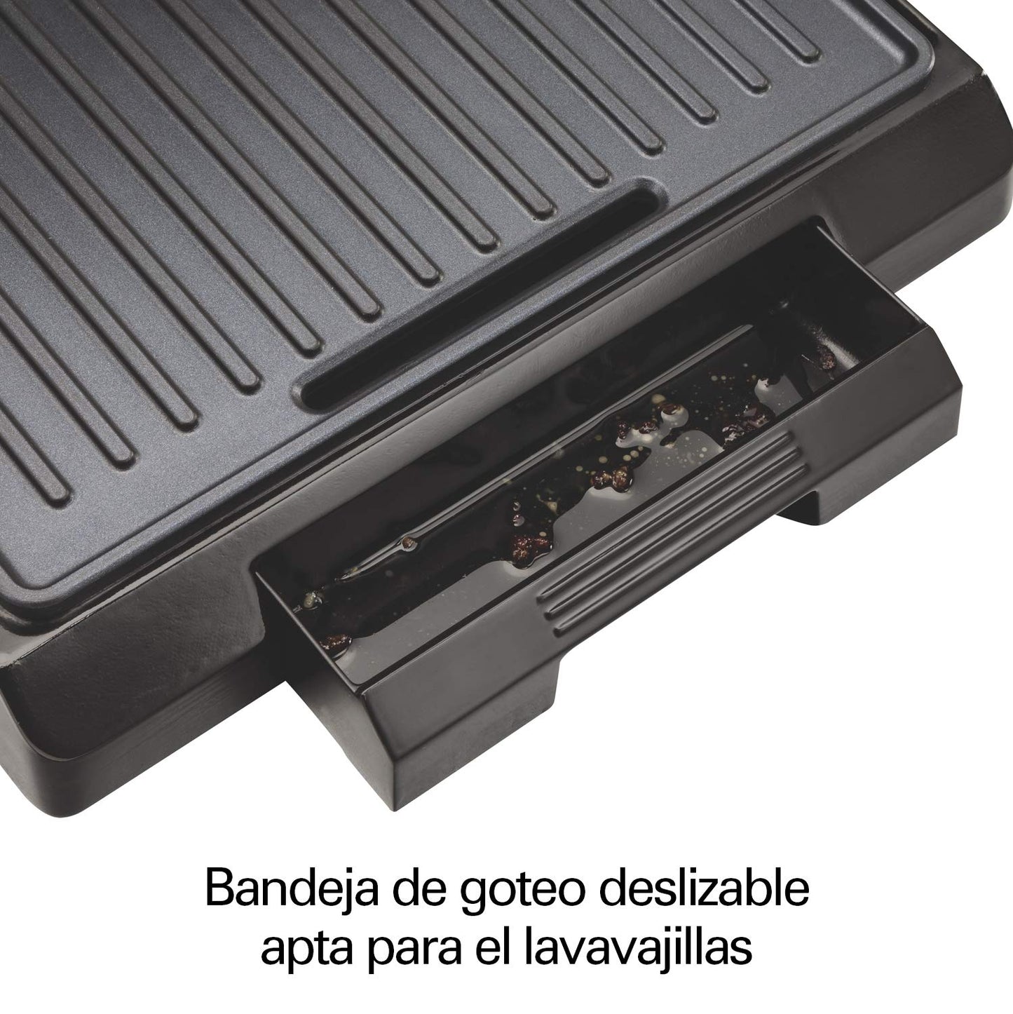Prensa para Panini y Parrilla Proctor Silex Negra Compacta