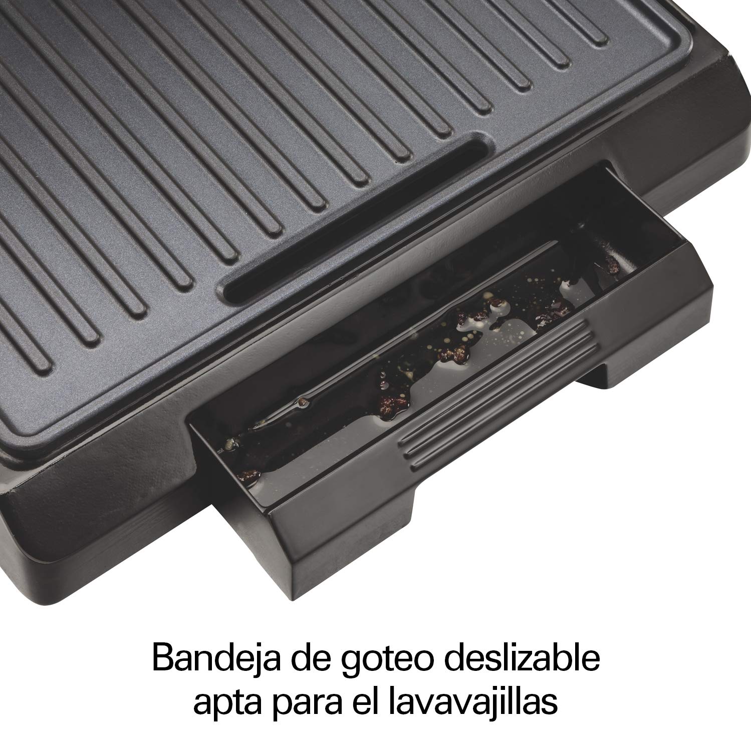 Prensa para Panini y Parrilla Proctor Silex Negra Compacta