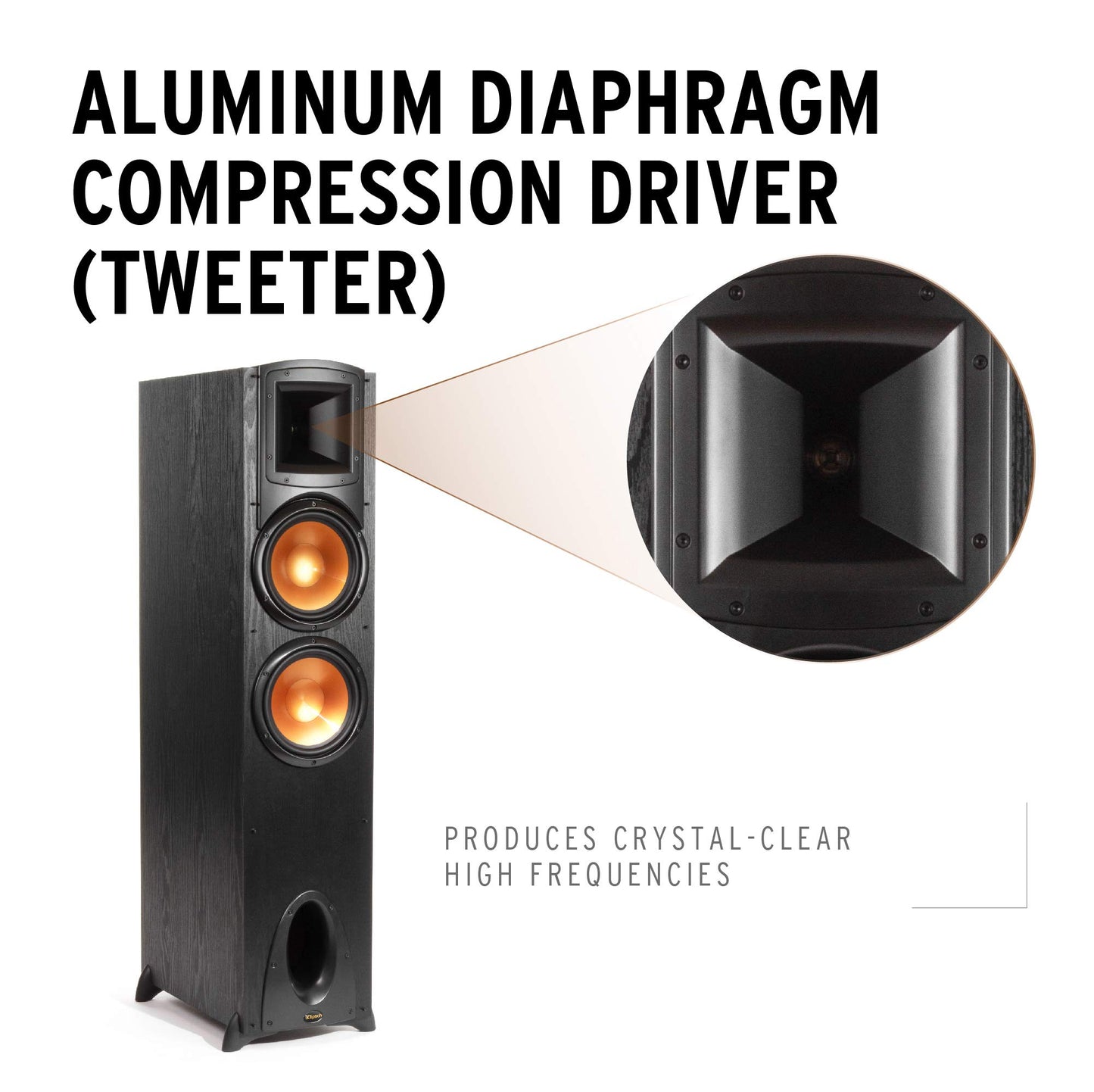 Klipsch Synergy Black Label F-300 - Altavoz de Piso
