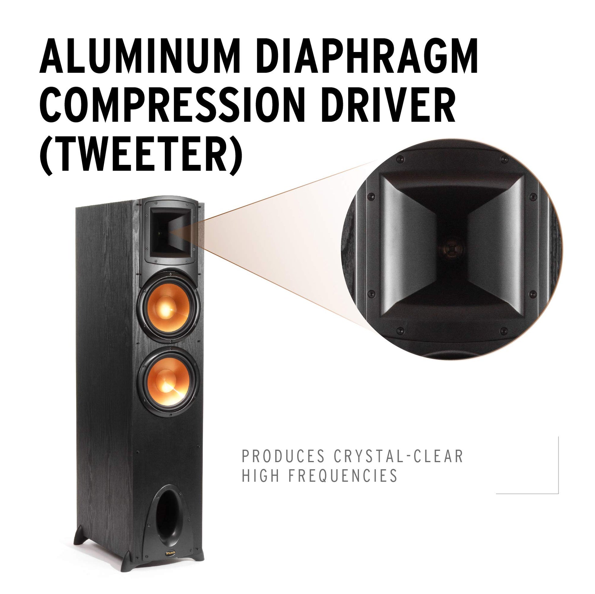 Klipsch Synergy Black Label F-300 - Altavoz de Piso
