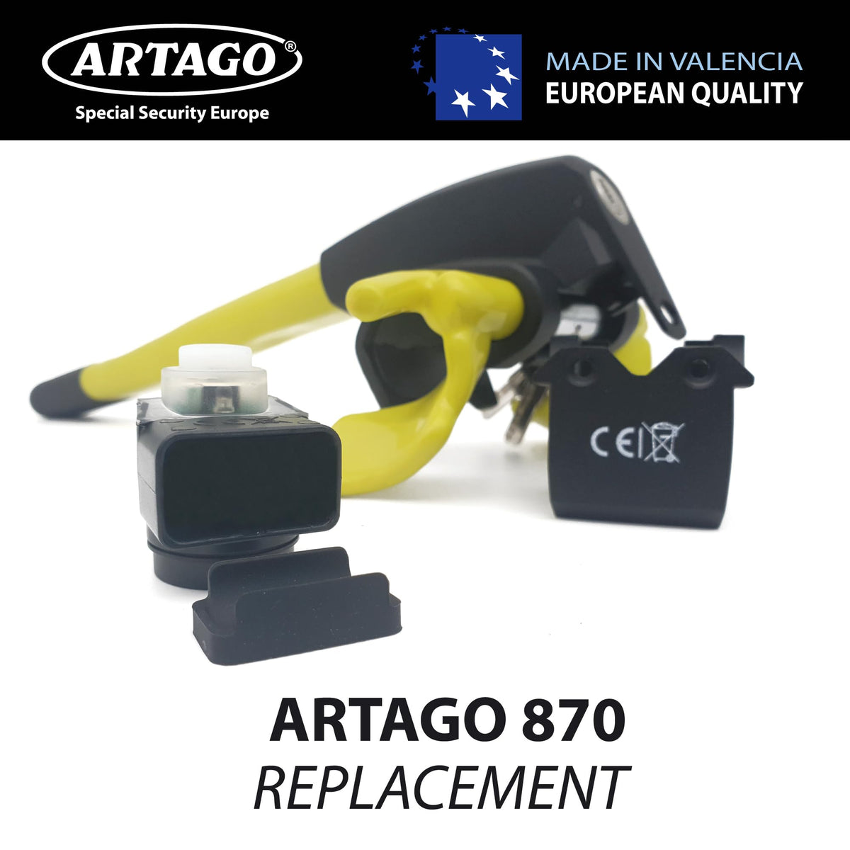 Recambio Módulo Artago Negro para Scooter ALM 24MA-Kit