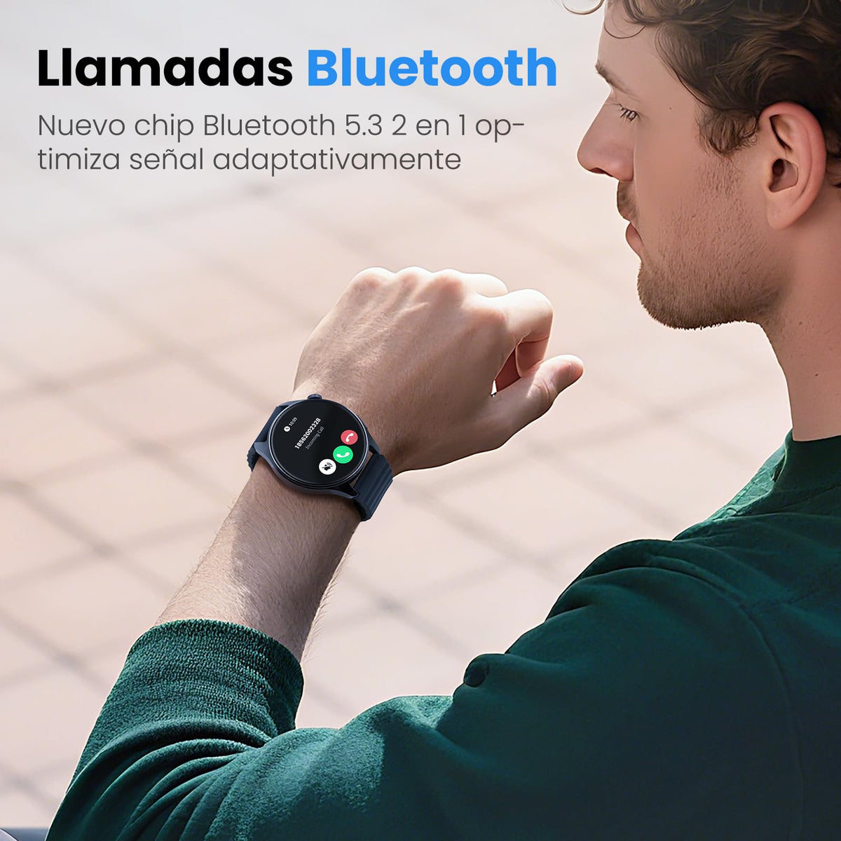 Smartwatch HAYLOU 4S AMOLED 1.43 Pulgadas GPS Bluetooth 5.3 para Mujer y Hombre