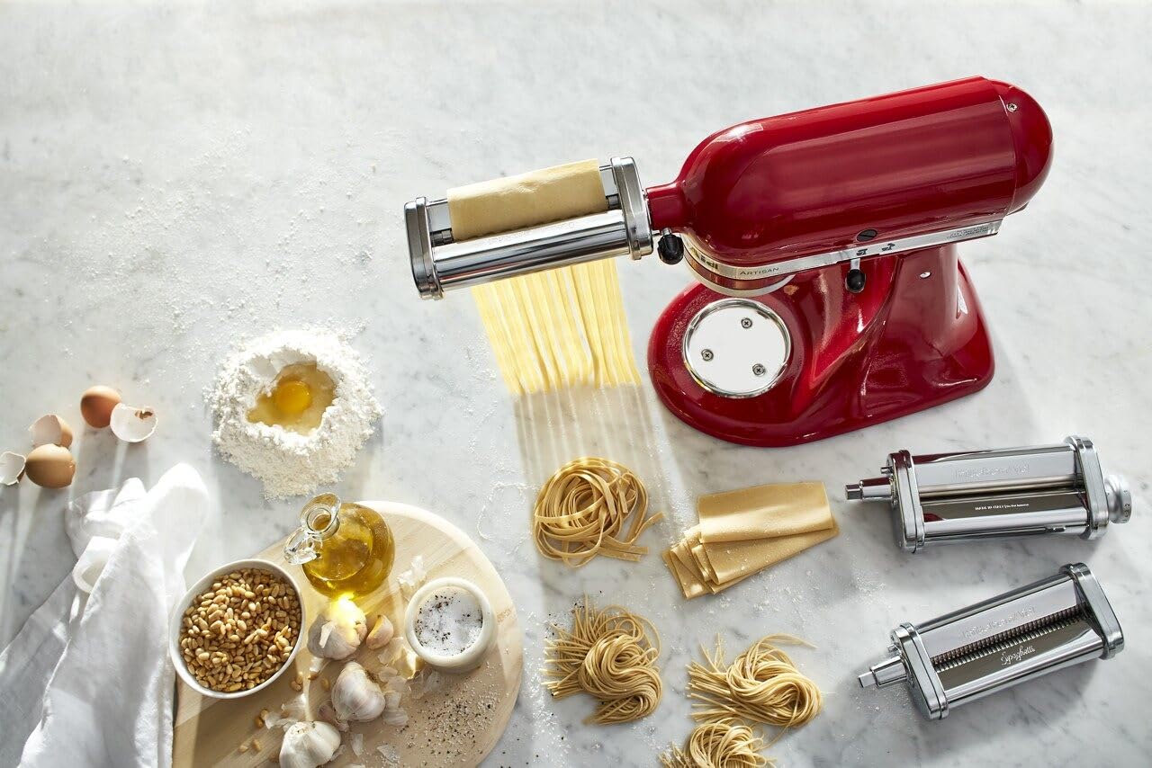 KitchenAid KSMPRA 3-Piece Pasta Roller & Cutter Set