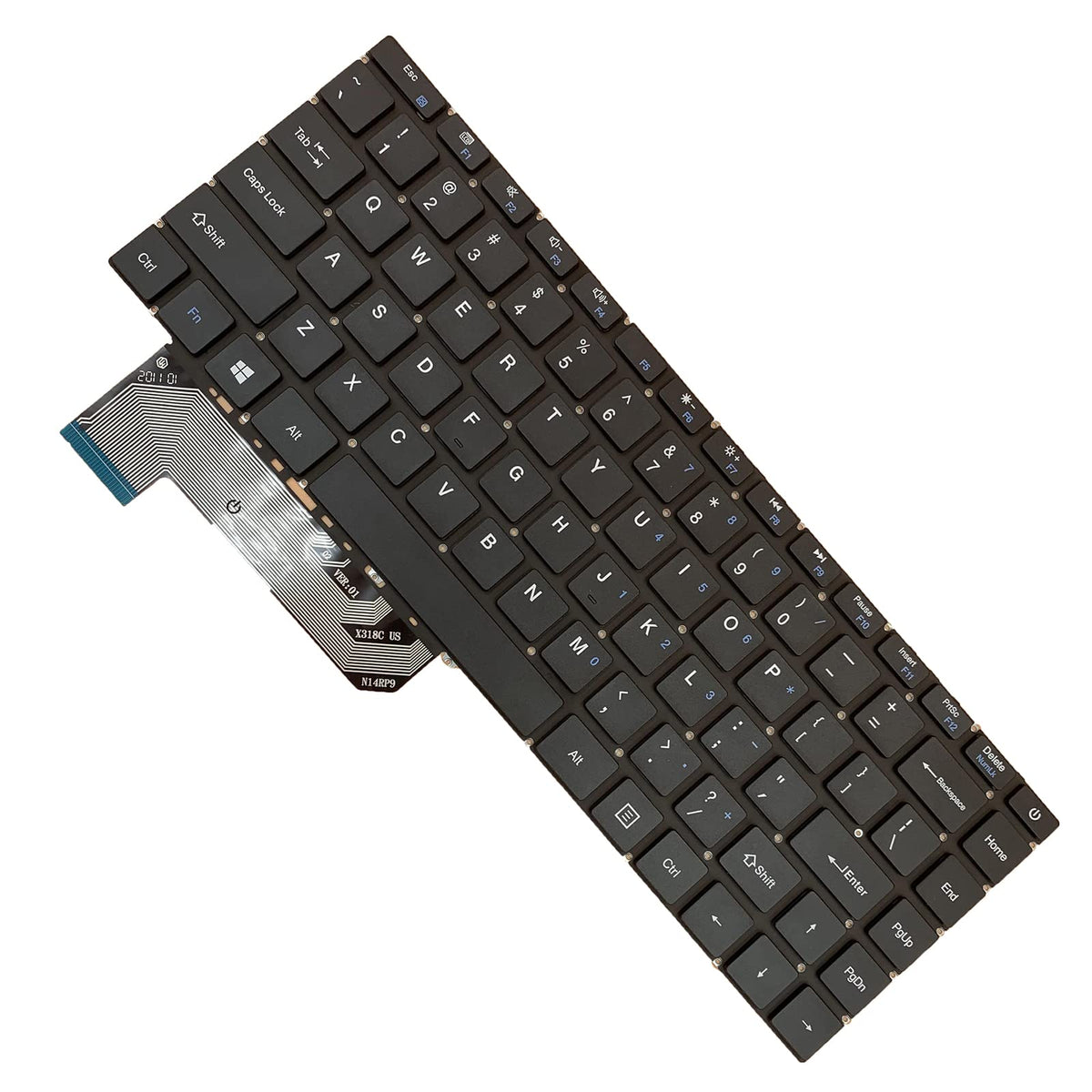 Teclado de Repuesto para Portátil Siakoocty Gateway Ultra Slim 14.1