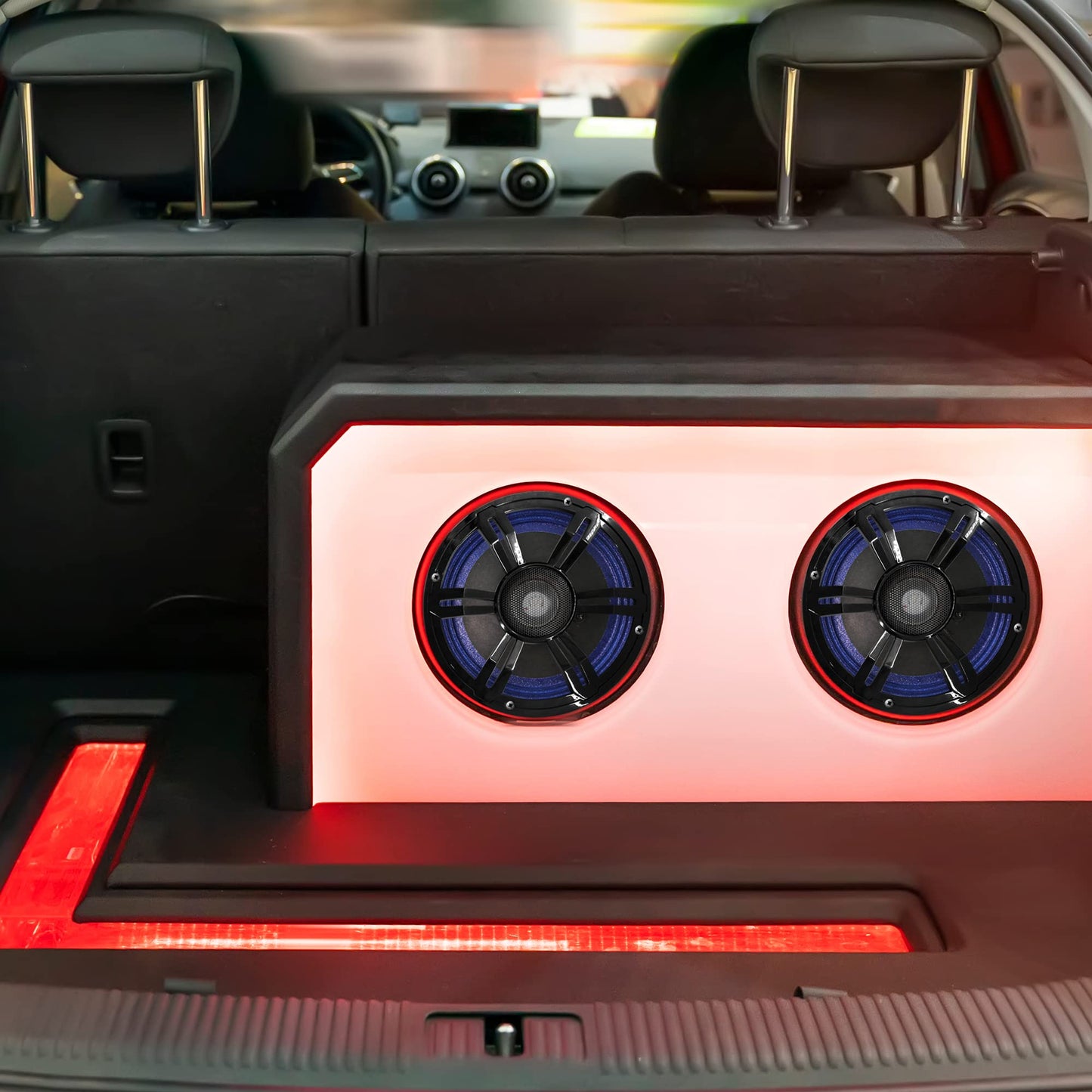 Pyle Bocina para Carro de 6.5'' SVC, 150W, 4 Ohms, Componente de Bajos Medios, Bocinas de Sonido de Audio para Estéreo de Auto con Suspensión de Espuma Tratada, Diseñado para Sistemas Personalizados