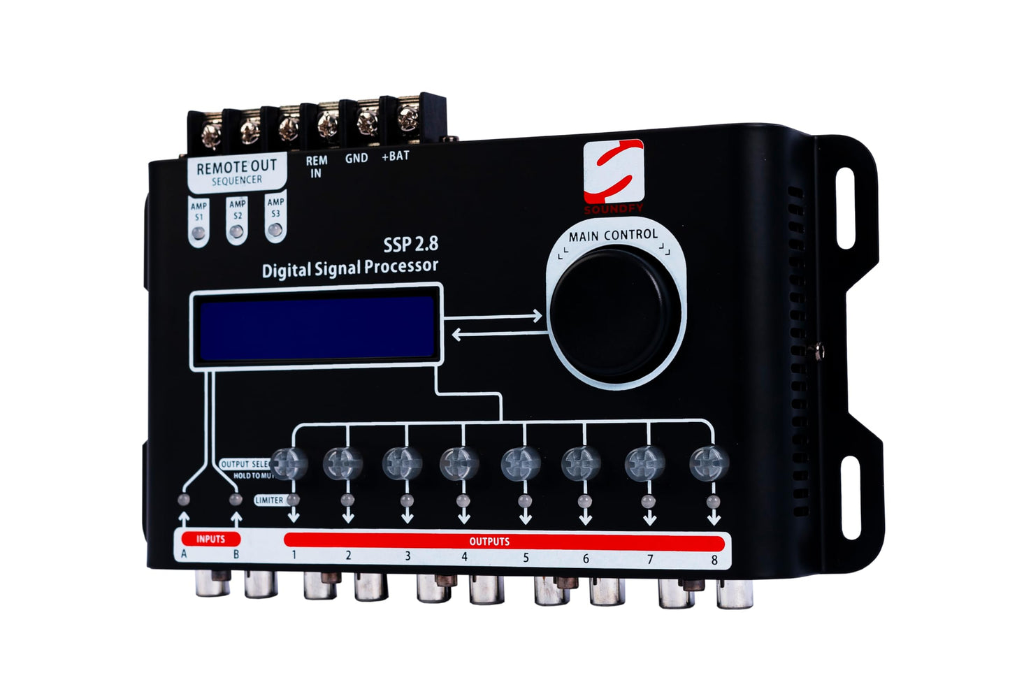 SSP 2.8 Procesador de señal digital y ecualizador