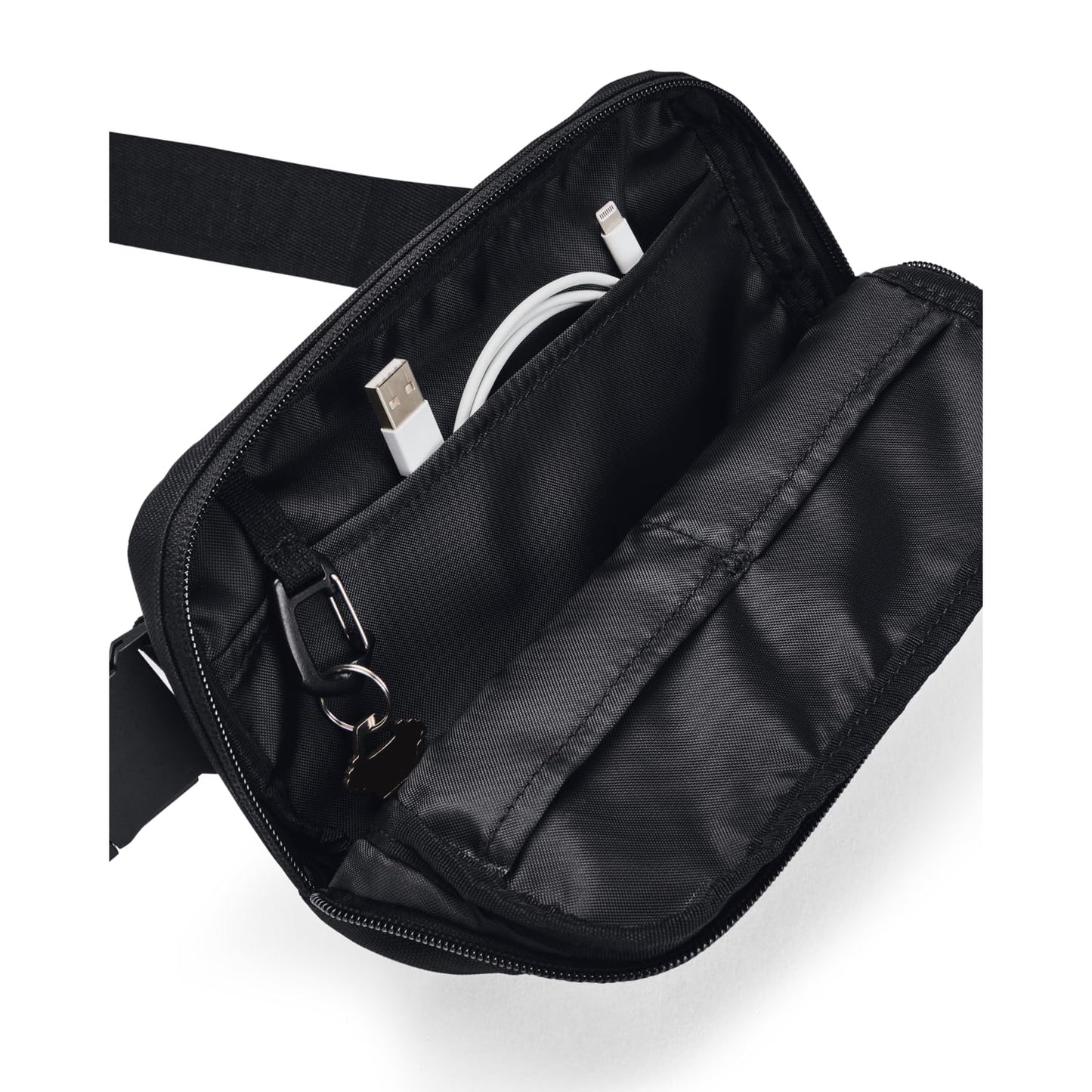 Riñonera Under Armour Negro Loudon Xbody Entrenamiento Unisex
