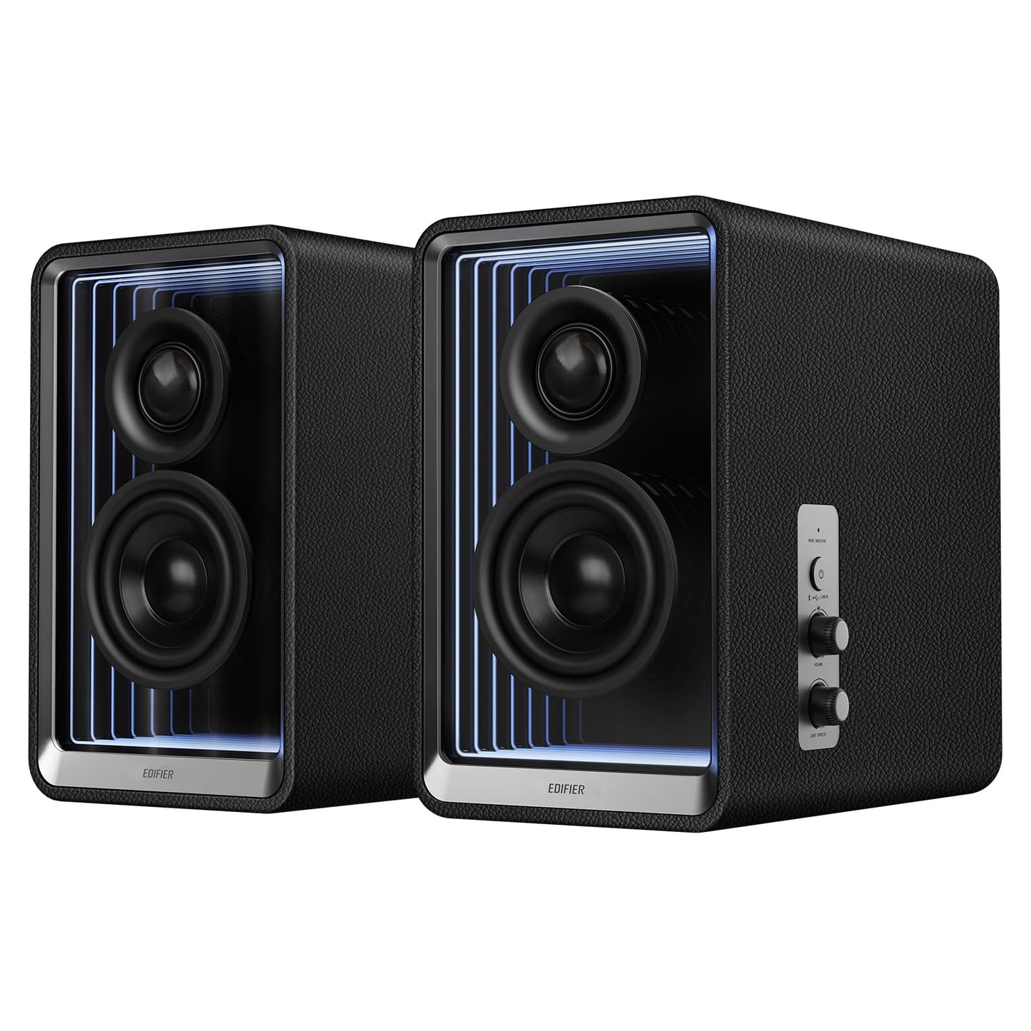 Edifier QR65 Bluetooth Hi-Res Audio Active Monitors 2.0 Speaker System 2.0 70 Watts (Black)