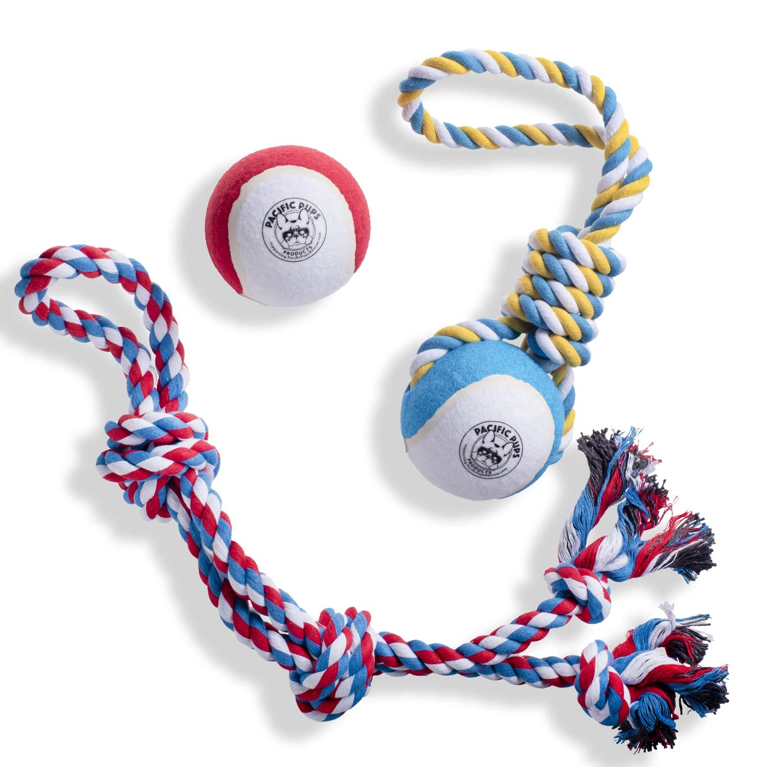 Juguetes para perros grandes – Apoya el rescate de perros sin fines de lucro – Juguetes de cuerda para perros grandes interactivos para aburrimiento – Juguetes de cuerda gigante para razas grandes – Juguetes para perros XL – Pelota de tenis gigante de bús