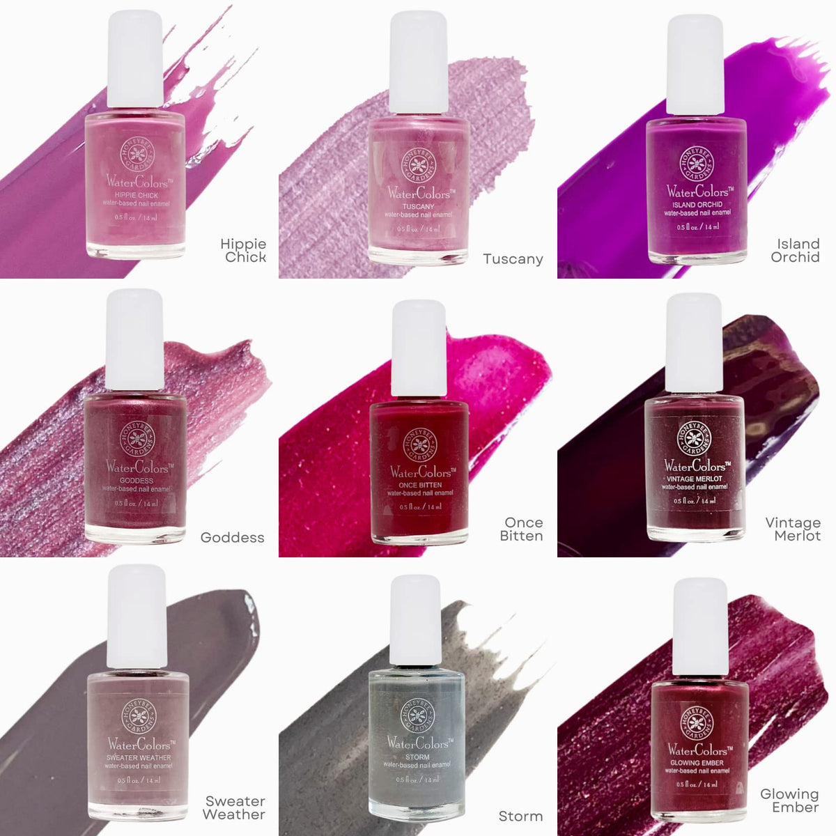 Honeybee Gardens Nail Enamel Whisper 0.50 Ounces by HoneyBee Gardens