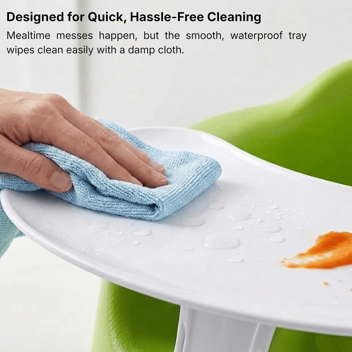 Pail Buddies Accesorio de Bandeja Compatible con la Silla de Suelo Bumbo para bebé | Superficie de Bandeja para Comer y Jugar | Accesorio fácil de Limpiar | Accesorio Ideal para la Silla Bumbo