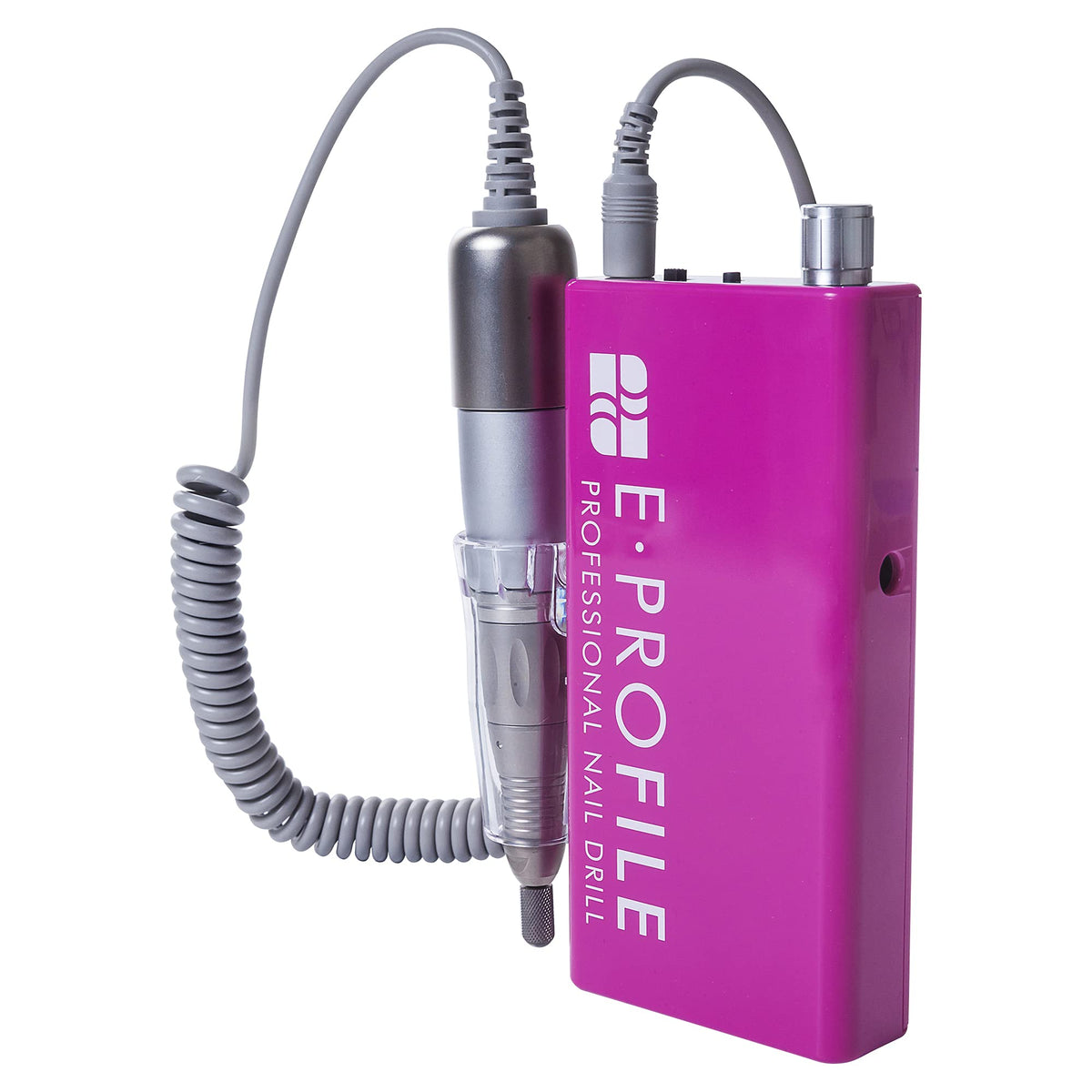 NAIL FACTORY - E PROFILE Pulidora de Uñas Portátil para Manicure y Pedicure - Taladro Para Uñas - Drill de Uso Profesional, ROSA, 30 000 RPM Potencia, Velocidad Variable