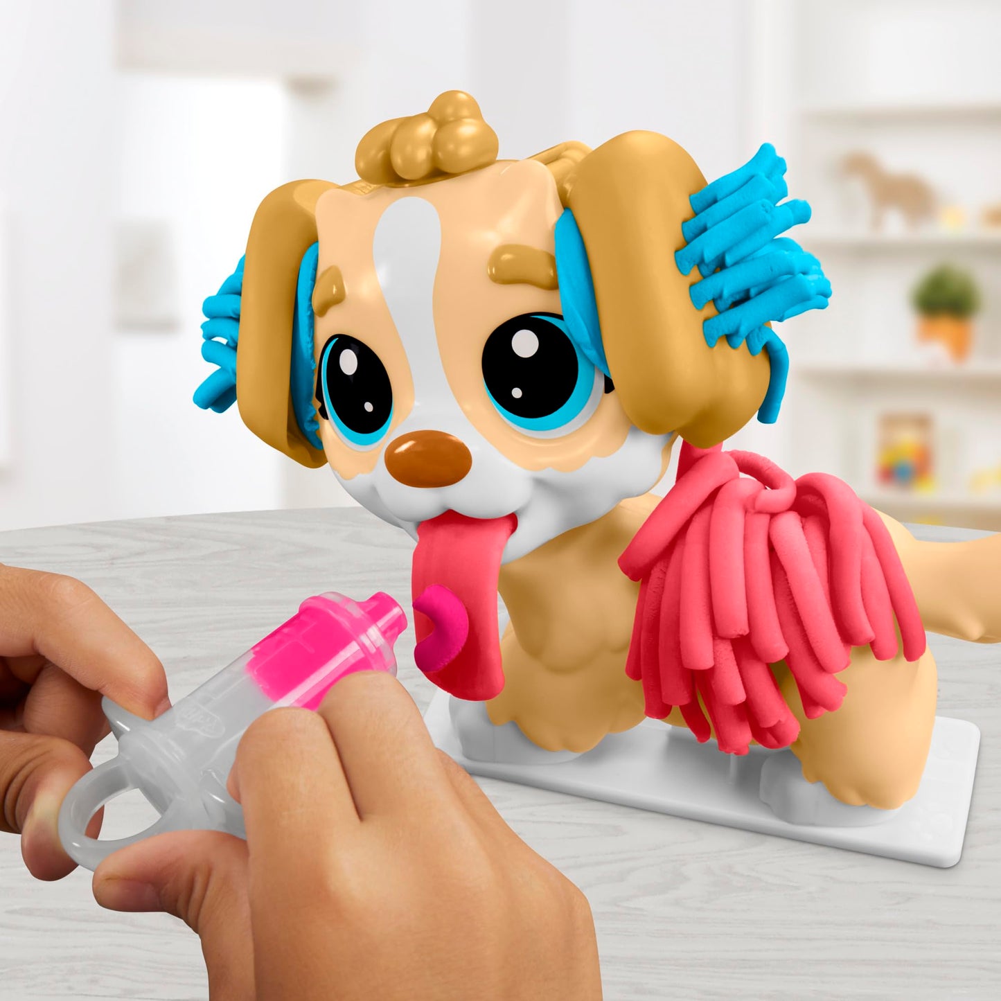 Hasbro Play-Doh Kit Veterinario Kit de Manualidades con Cachorro de Juguete, 10 Herramientas y 5 Colores para niños y niñas a Partir de los 3 años