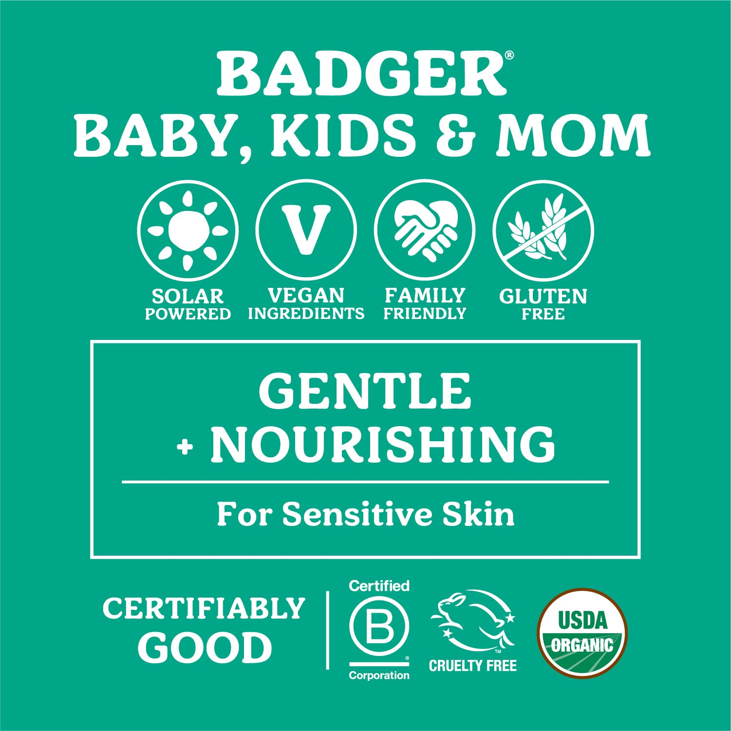 Badger - Aceite embarazado Rose del vientre y vainilla - 4 oz.