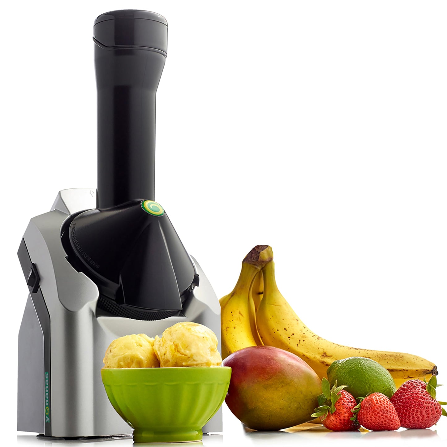 Máquina para Postres Yonanas Negra y Plateada 200 Vatios