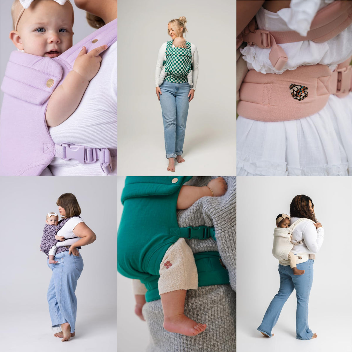 Mabē Monarch - Portabebés ergonómico de algodón de alta calidad, estructura suave, para recién nacidos a niños pequeños, diseño sano para-cadera, 3 posiciones de transporte (3.2-15.9 kg), ligero y