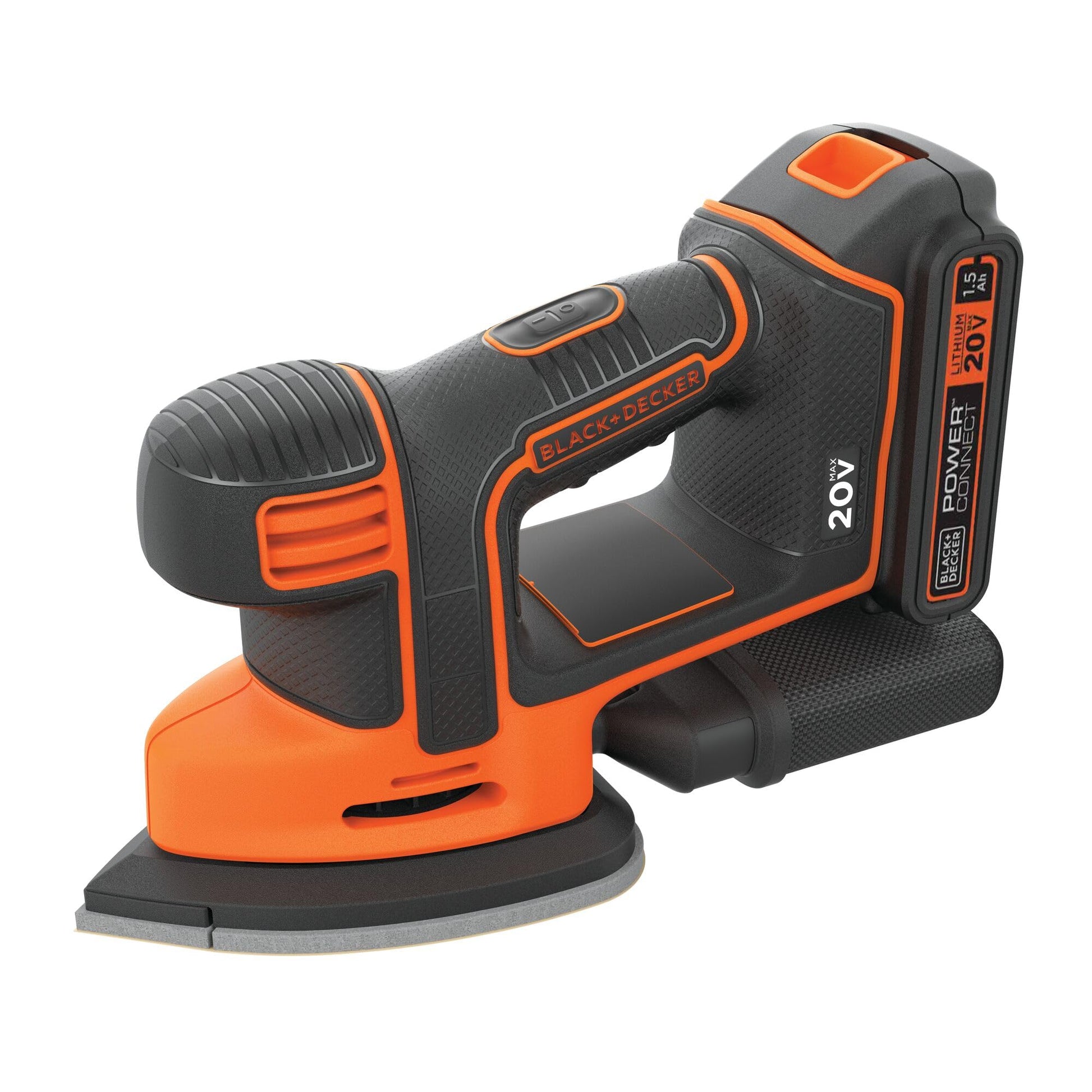BLACK+DECKER Lijadora de hojas (BDCMS20C)