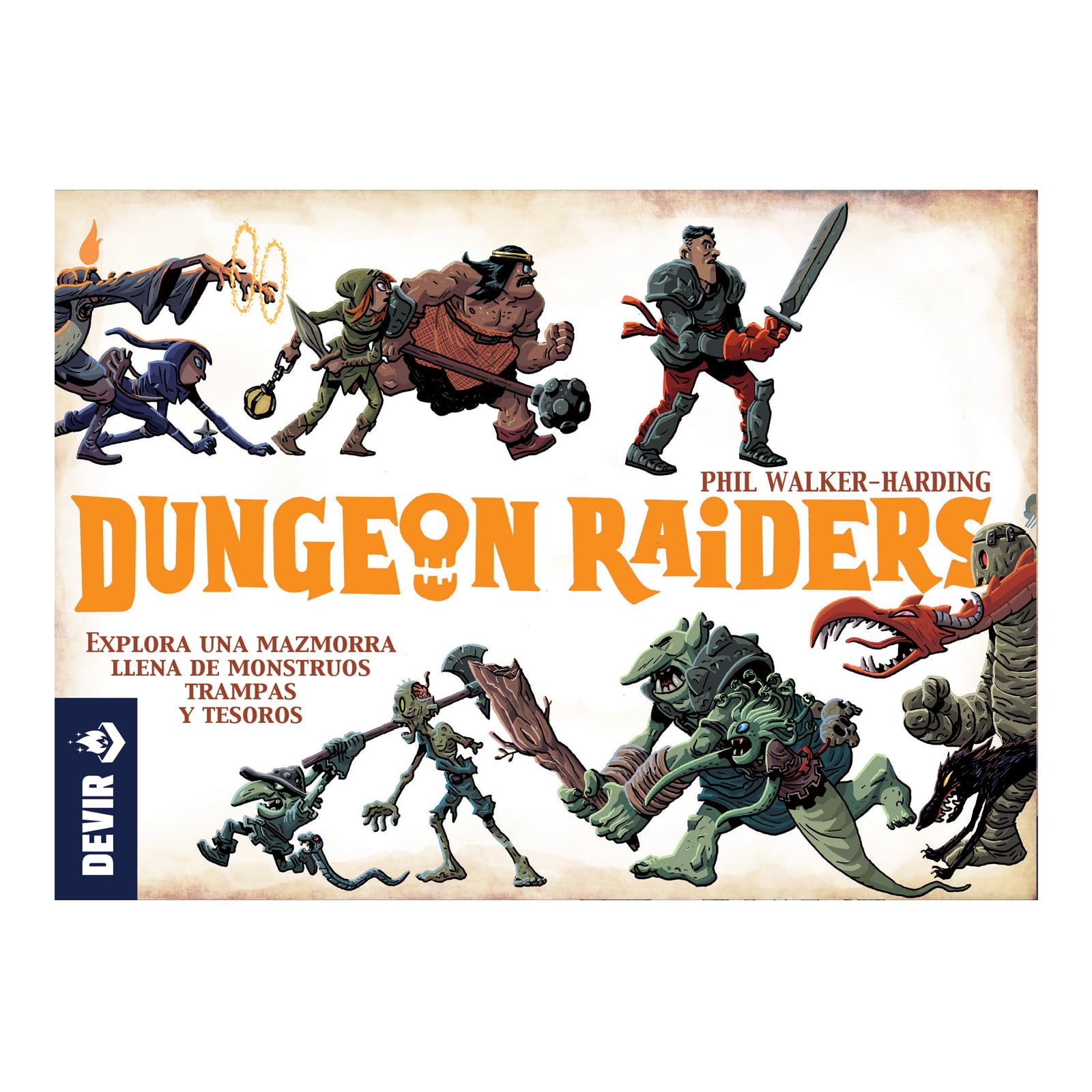 Devir Dungeon Raiders en Español, Juego de Mesa