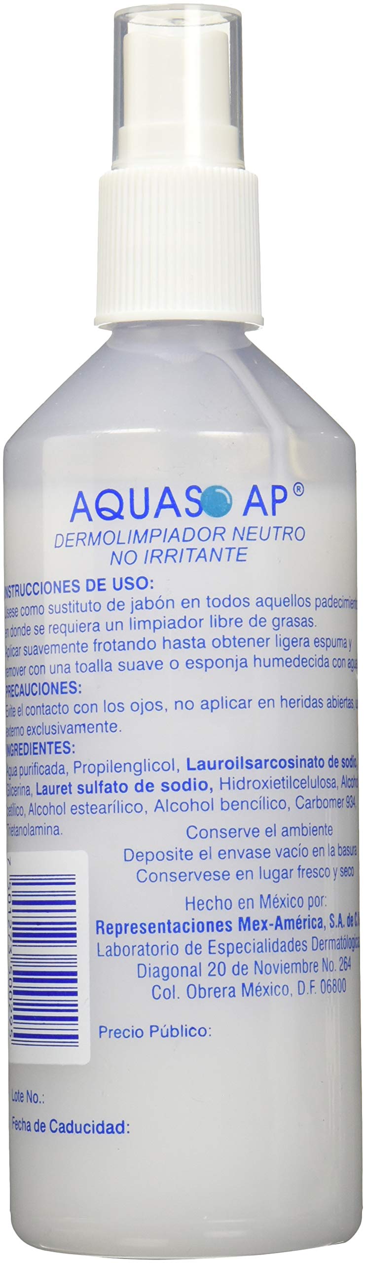 Aqua Soap Jabón Corporal, 225 ml