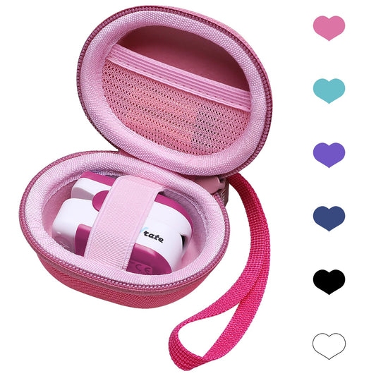 Funda para oxímetro de pulso rosa para zacurate, innovo, Vibeat, iHealth, Santamedical, oxímetro de pulso para niños, monitor de saturación de oxígeno en sangre (solo caso)