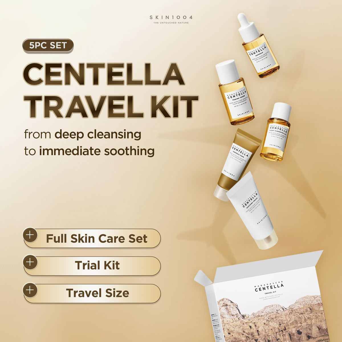 Kit de Viaje SKIN1004 Madagascar Centella