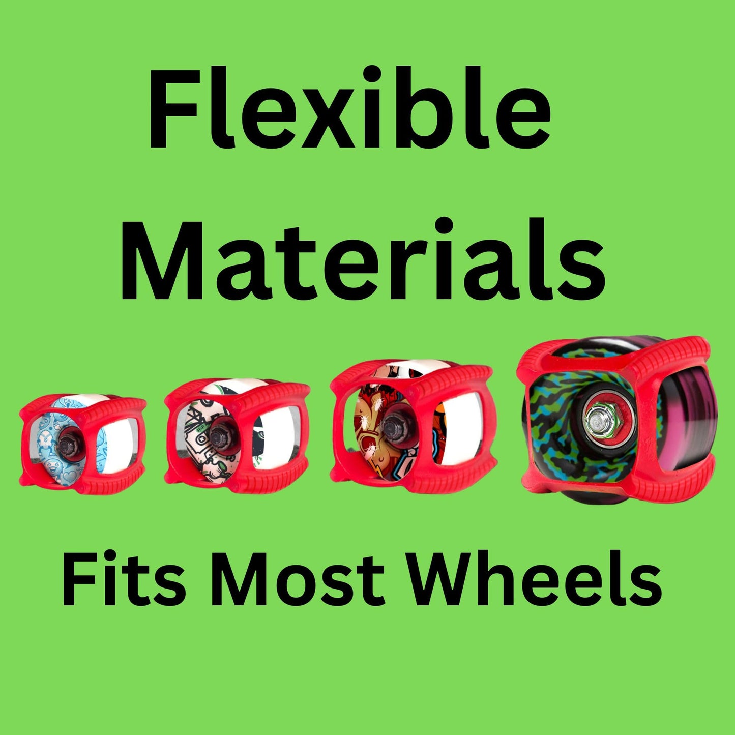 Ruedas de Monopatín Accesorios Fresco para Trucos para Hombres y Niñas 8-12 Años