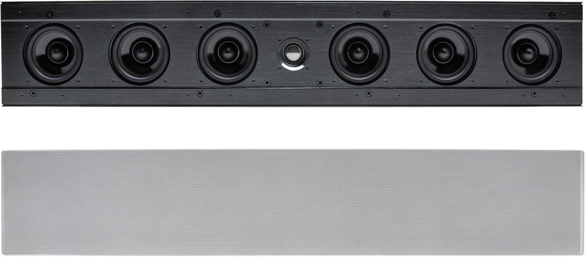 Altavoz LCR de Línea Earthquake Sound Aluminio Cepillado Negro Audio de Alta Resolución Individual