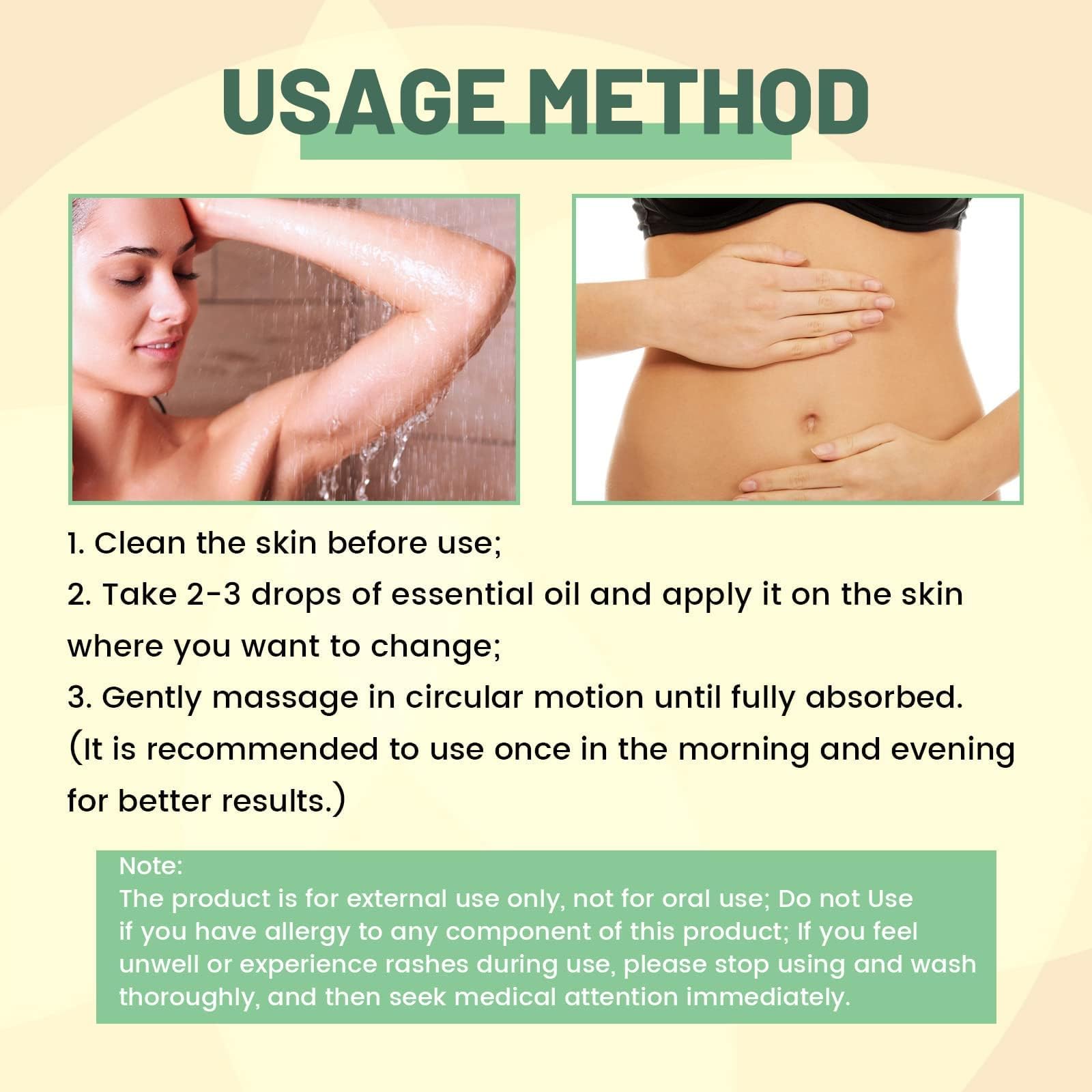 Beauty Women Collagen Lifting Body Oil, Beauty Lady Collagen Lifting Body Oil, Collagen Serum for Face, Neck, Decollete, Upper Arms, Reduces Fine Lines (4Pcs)